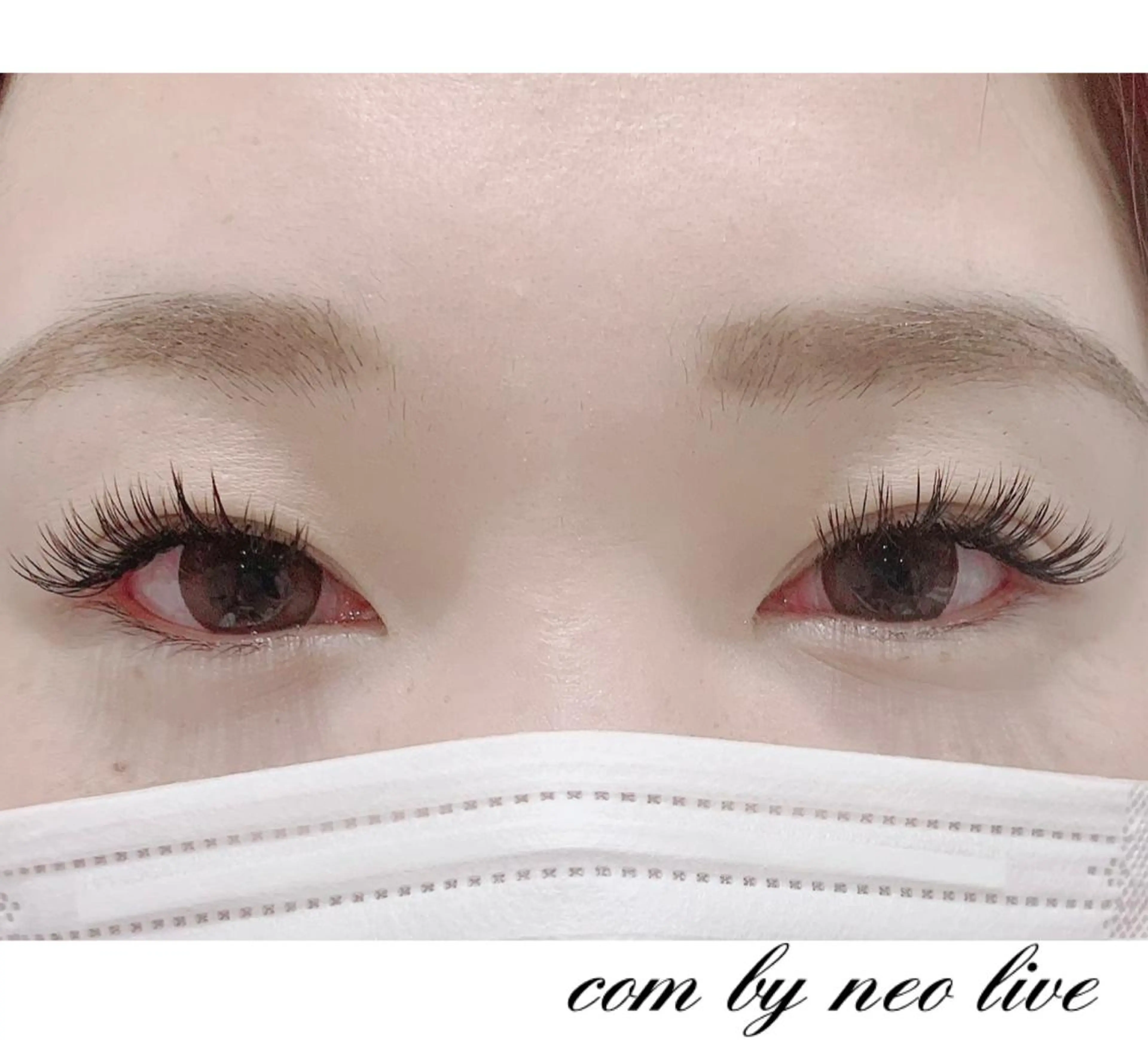 マツエク・マツパ バインドロック Cカール 目尻長め Laurel eye ローレルのマツエク・マツパデザイン