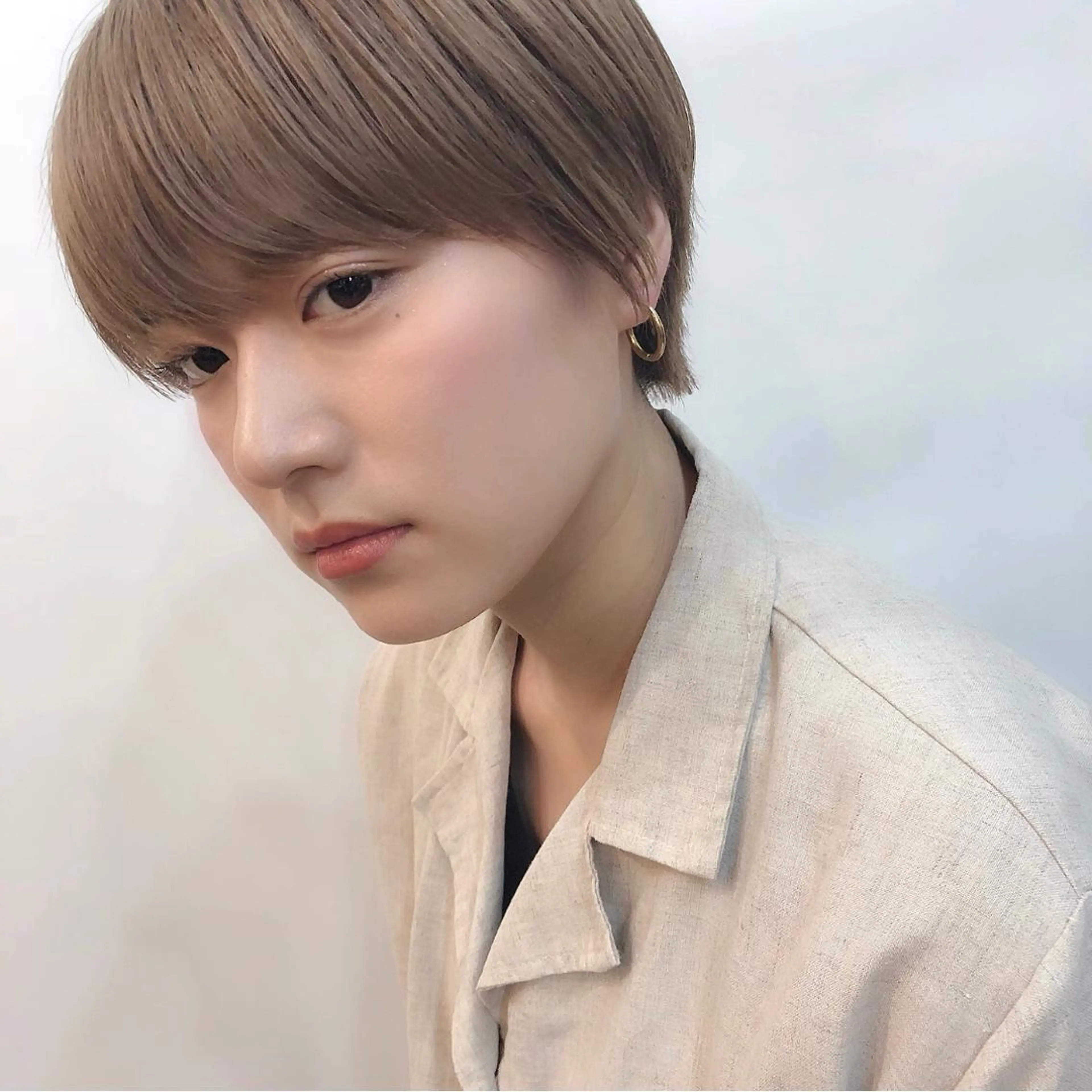 ショート 山野 稚奈のヘアスタイル