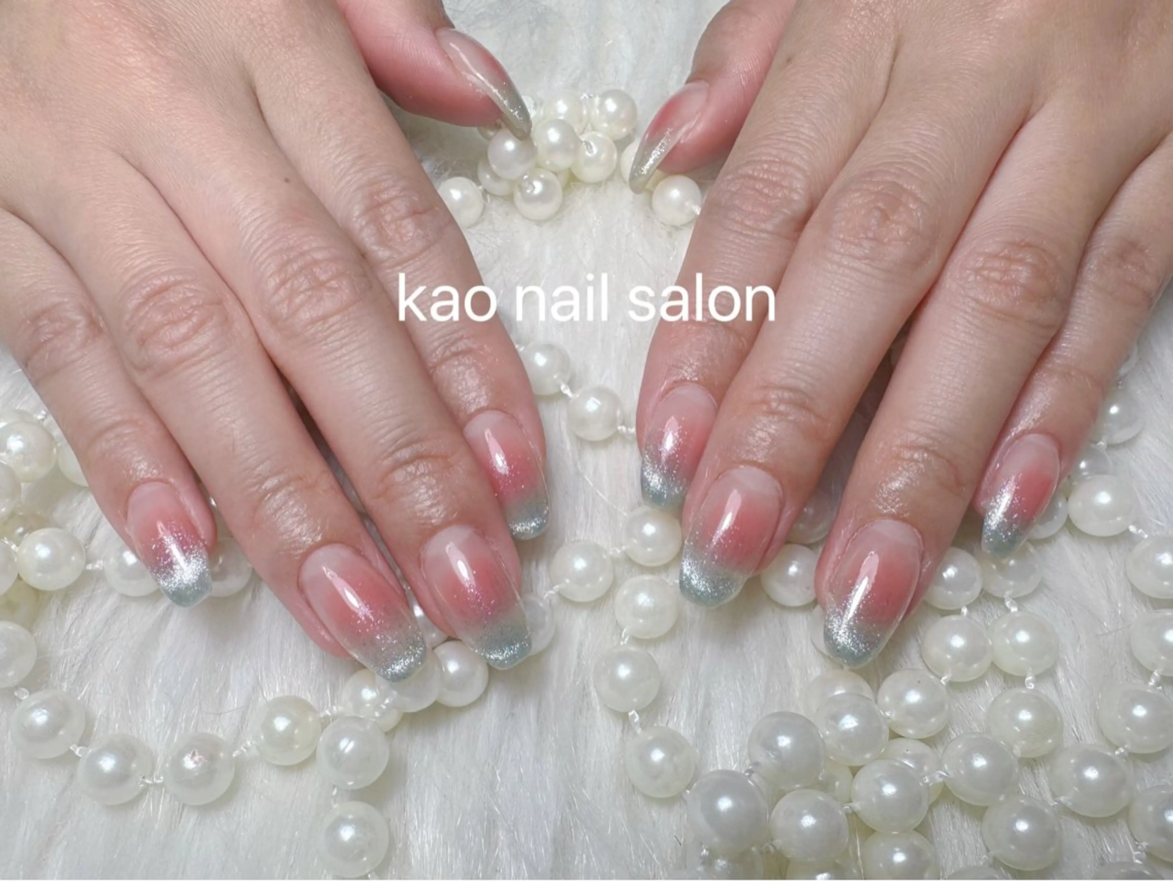ネイル kao nail マグネット/長さだしのネイルデザイン