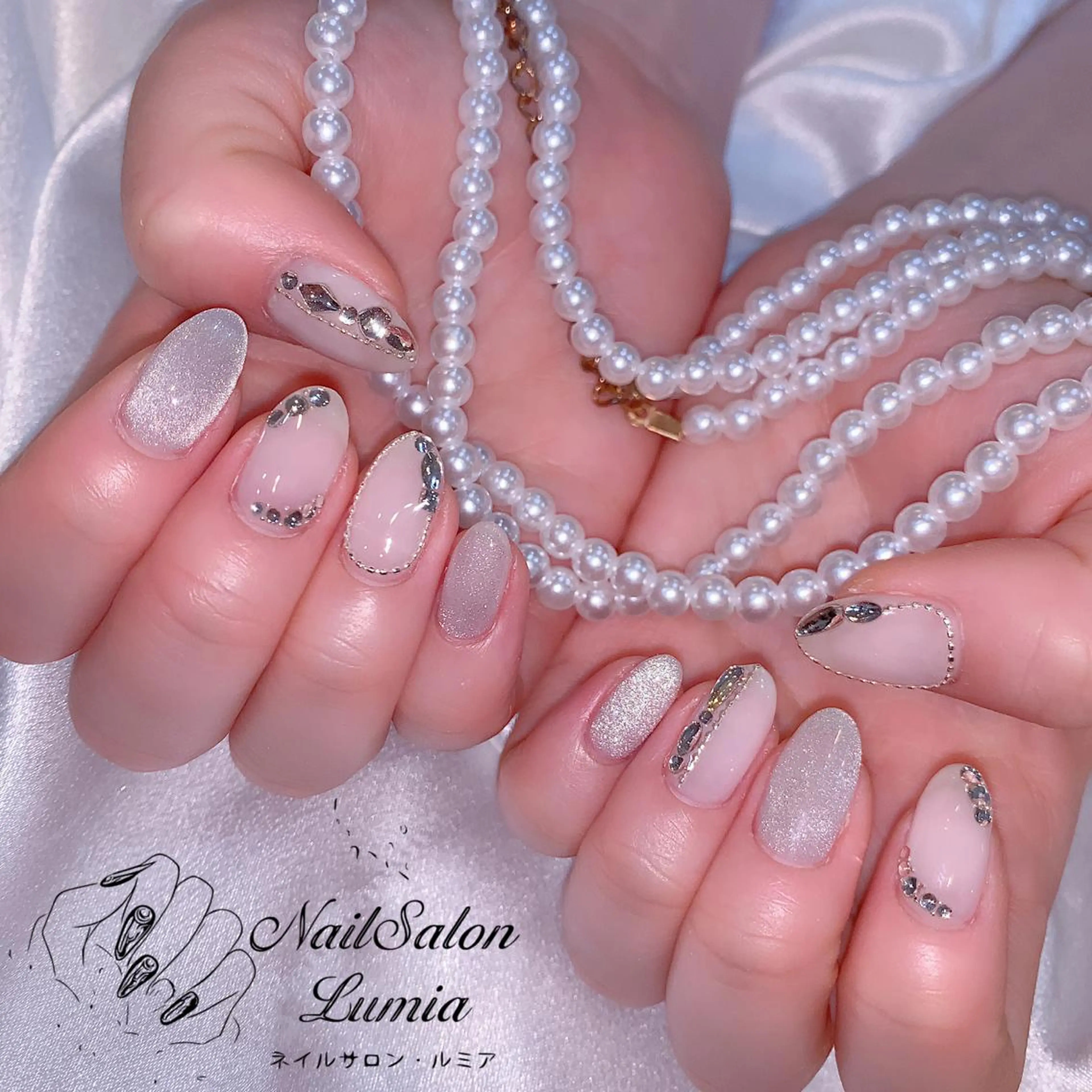 ネイル ハンドネイル ネイルサロン ルミア Lumia 店長のネイルデザイン