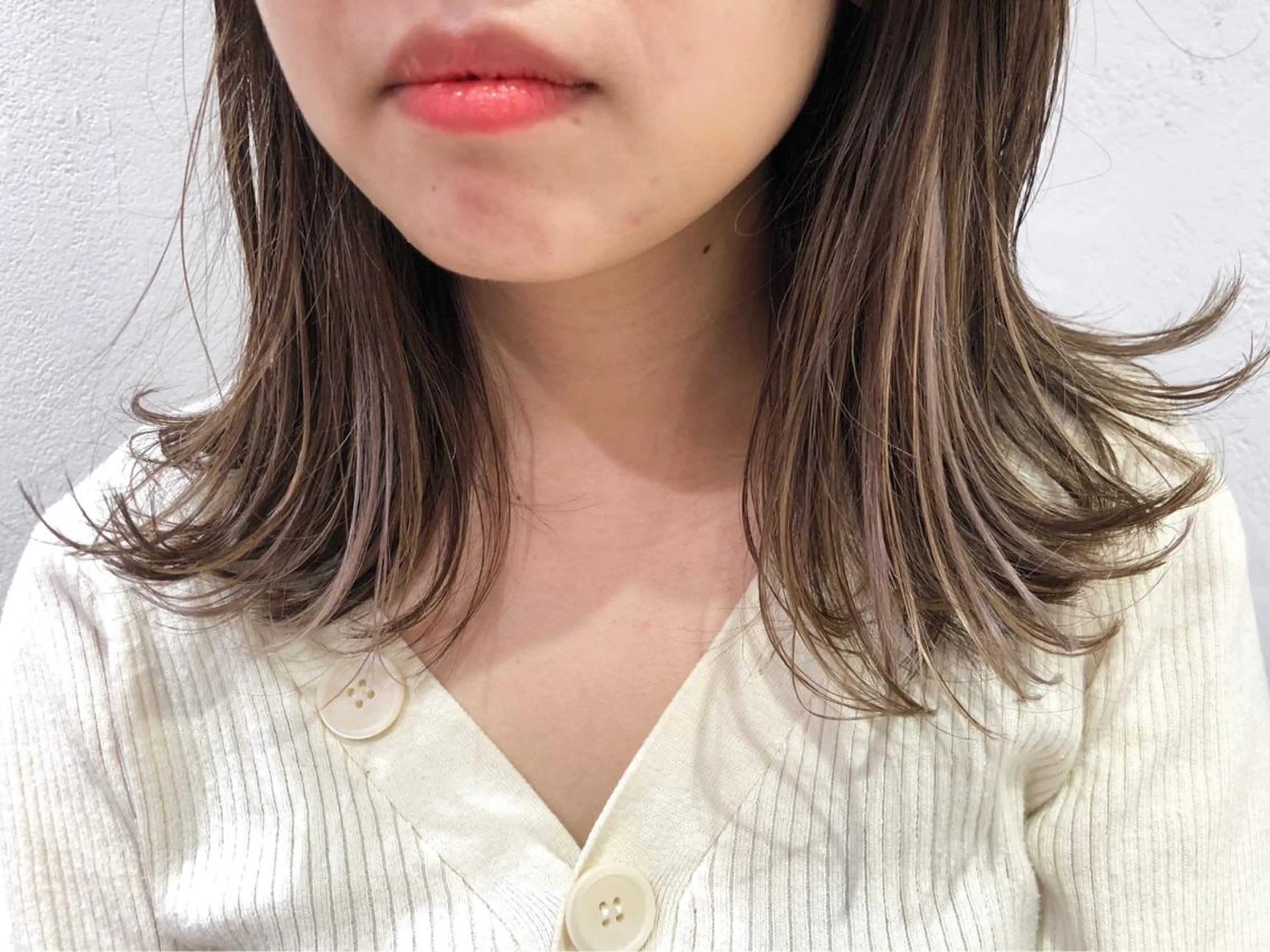 ミディアム シールエクステ ミディアムパーマ エクステ 縮毛矯正 🫧透明感カラー/ ボブ/小笠原汐海🪽のヘアスタイル