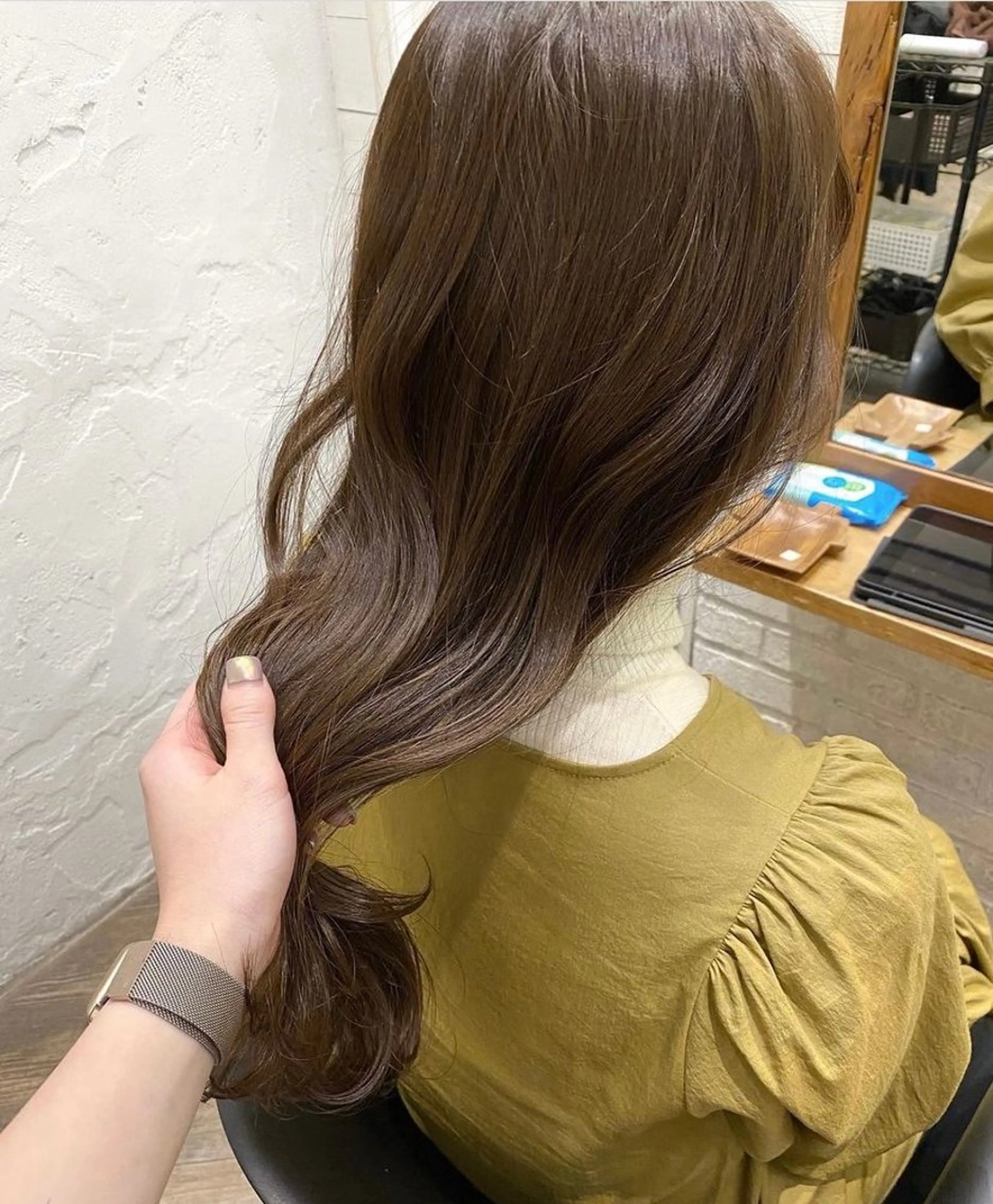 ロング カラー ベージュカラー 🌟アレンジが似合う カラー🌟Rumiのヘアスタイル