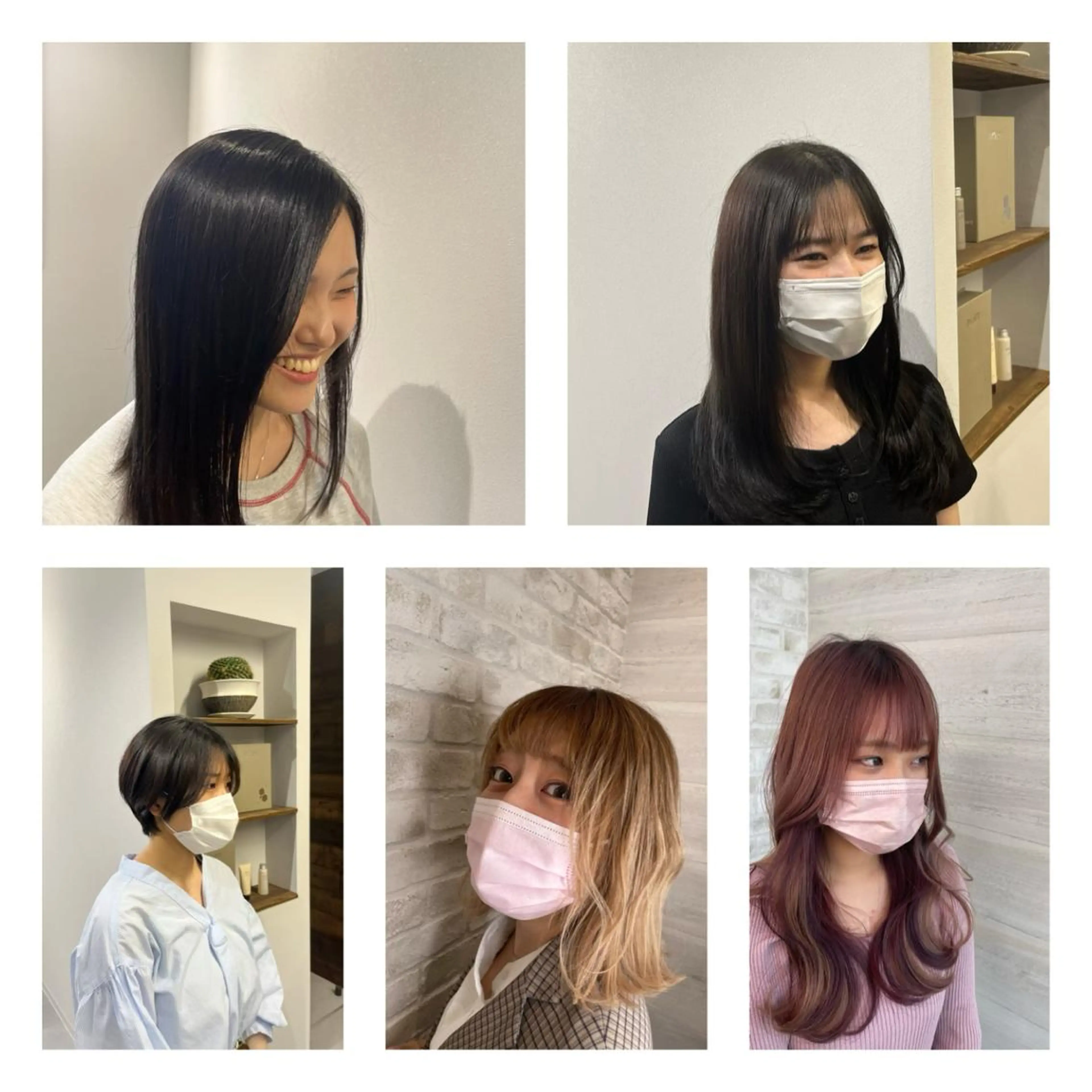 ミディアム カラー パーマ 🫧美髪矯正/ 髪質改善/藤平健太のヘアスタイル