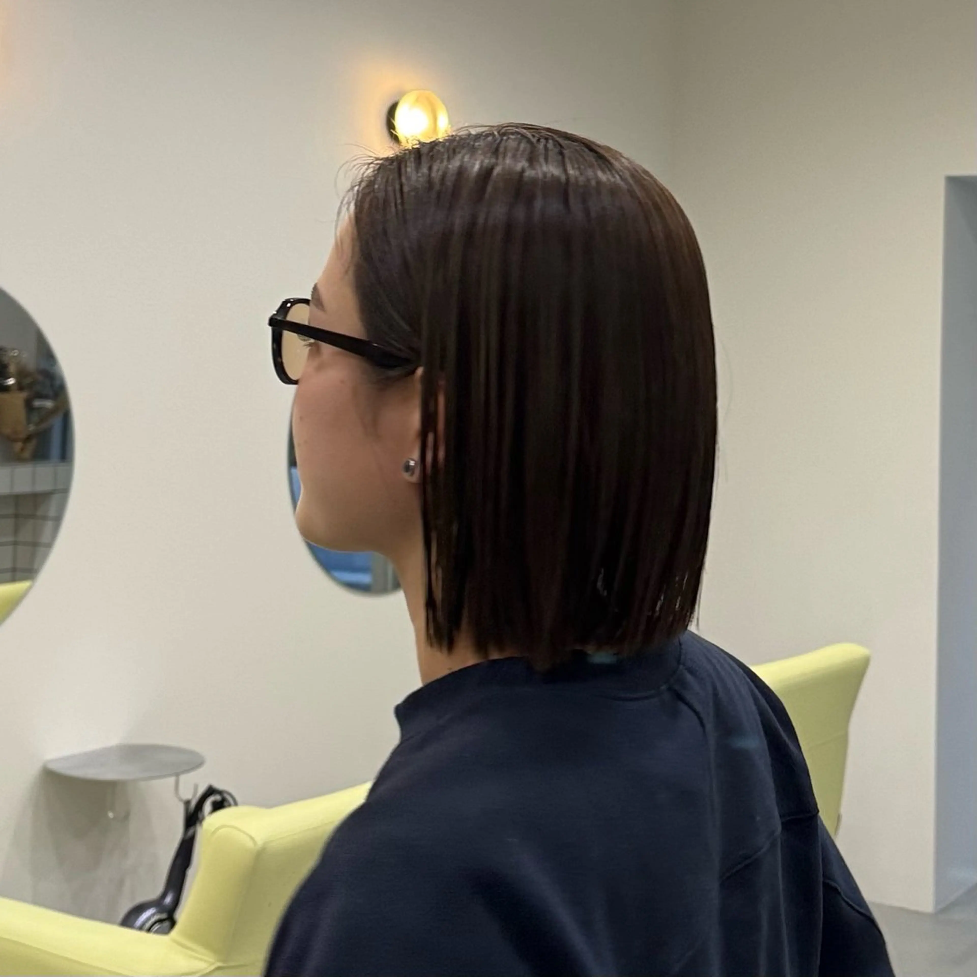 ミディアム ボブ レイヤー、ボブ、ショ ートカット　松本翔大のヘアスタイル