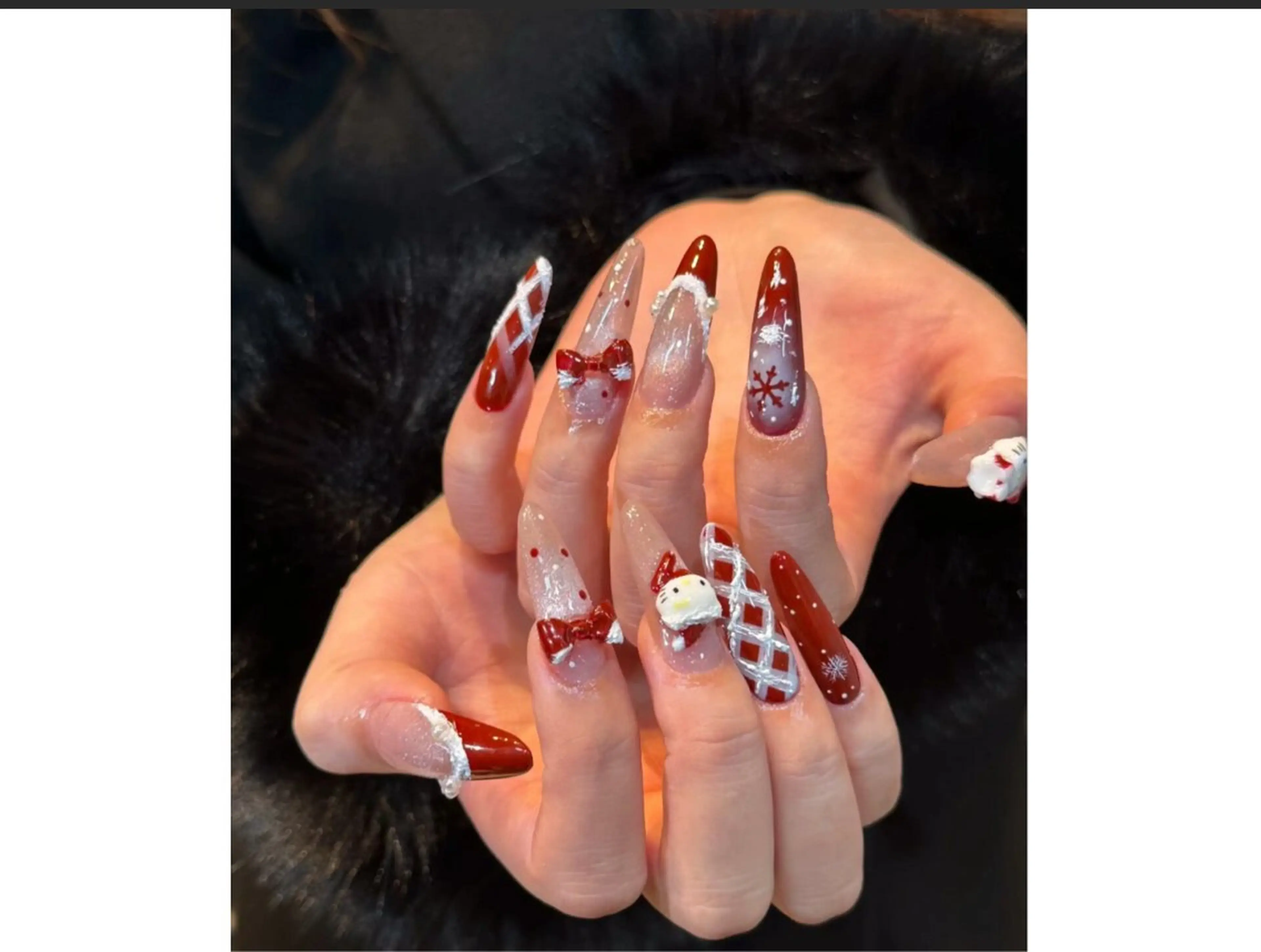 ネイル アートネイル オーロラネイル チークネイル フレンチネイル ガラスフレンチ ハンドネイル 🎀🎀YooLi Nail Salonのネイルデザイン