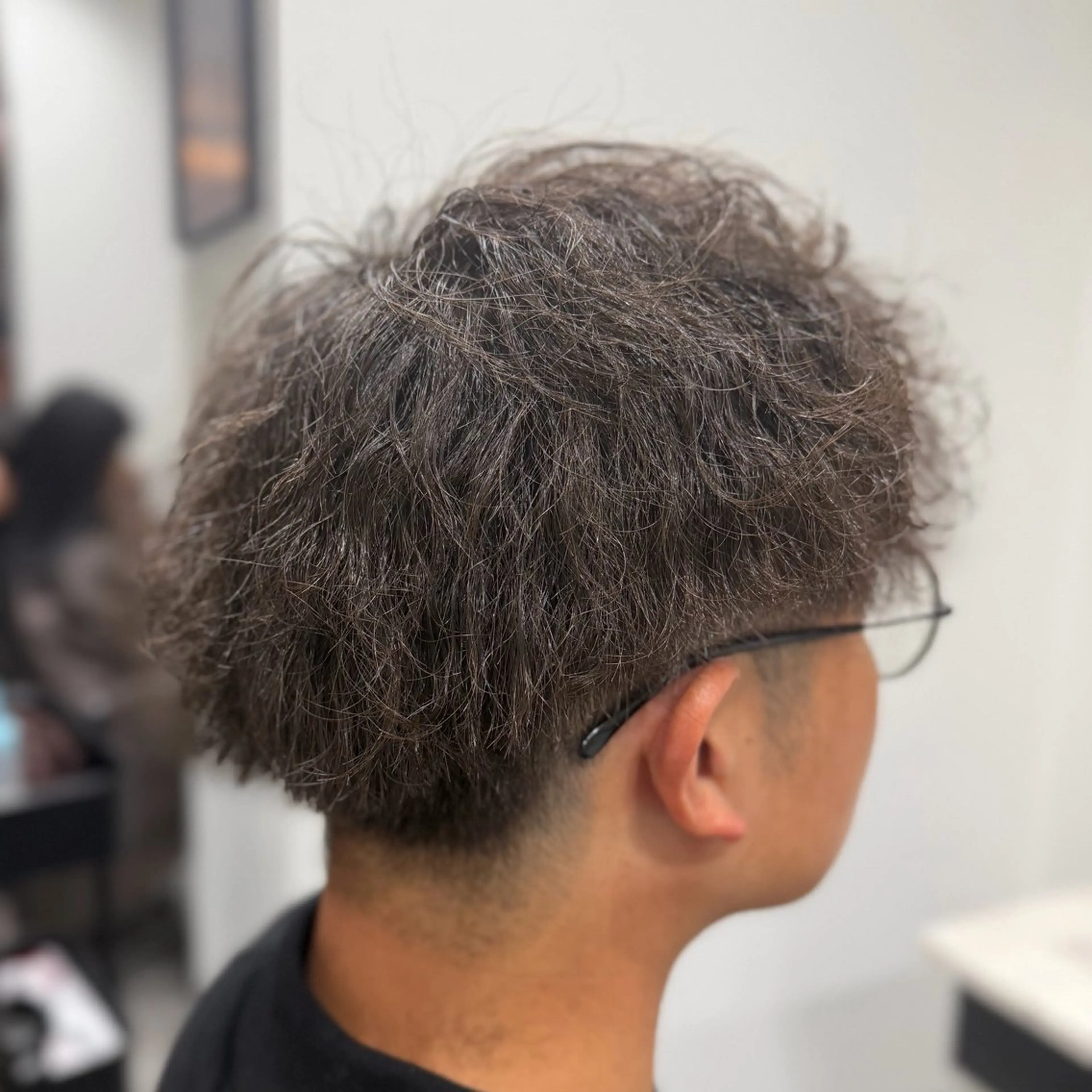 パーマ メンズ メンズパーマ 波巻きパーマ カット パーマ Dia ‎ アキヨシ ミユのヘアスタイル