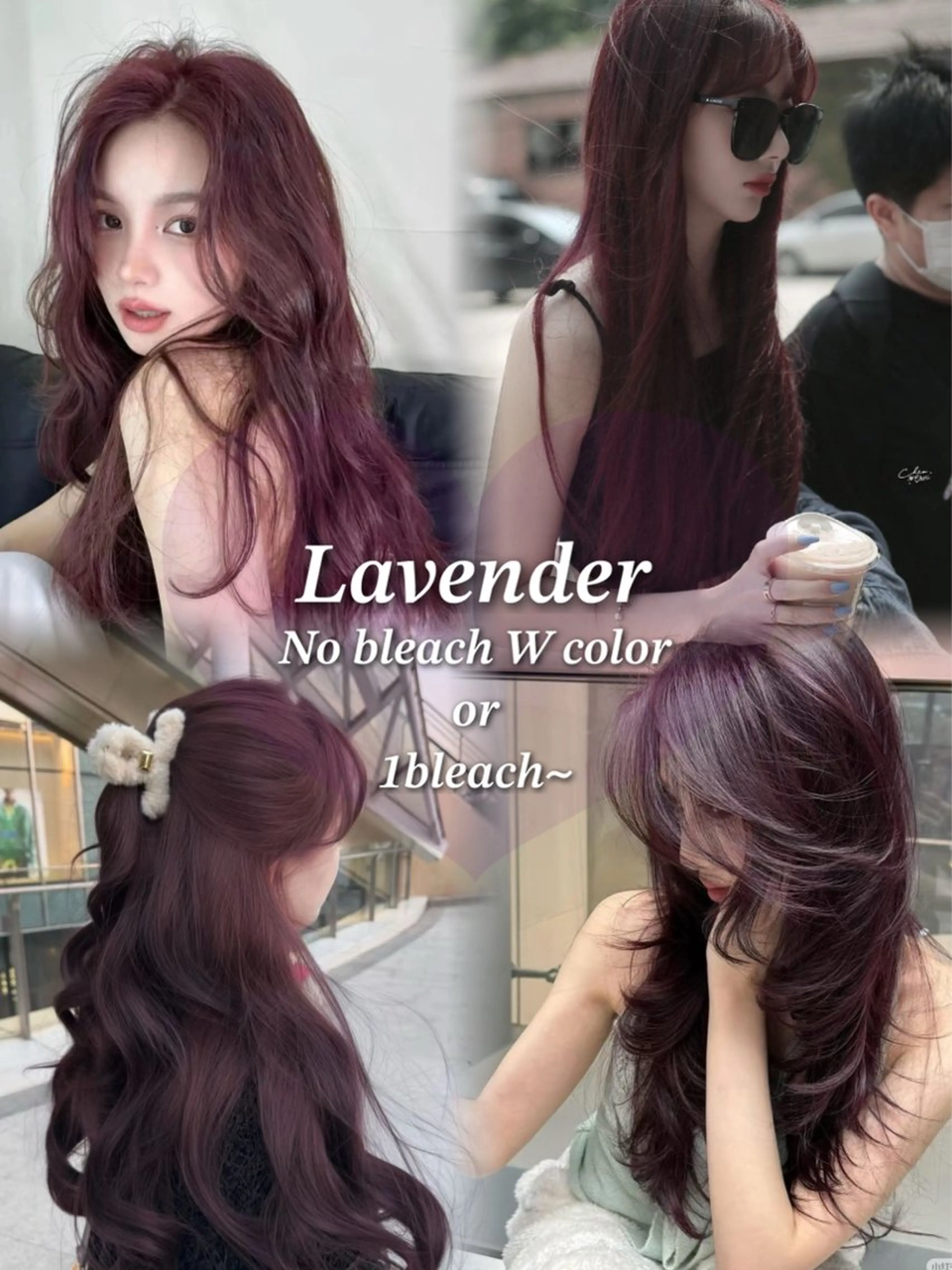 【💜大人気ラベンダー💜】ダブルカラーでつくるラベンダーカラー✩⡱オリジナルトリートメント付きの写真