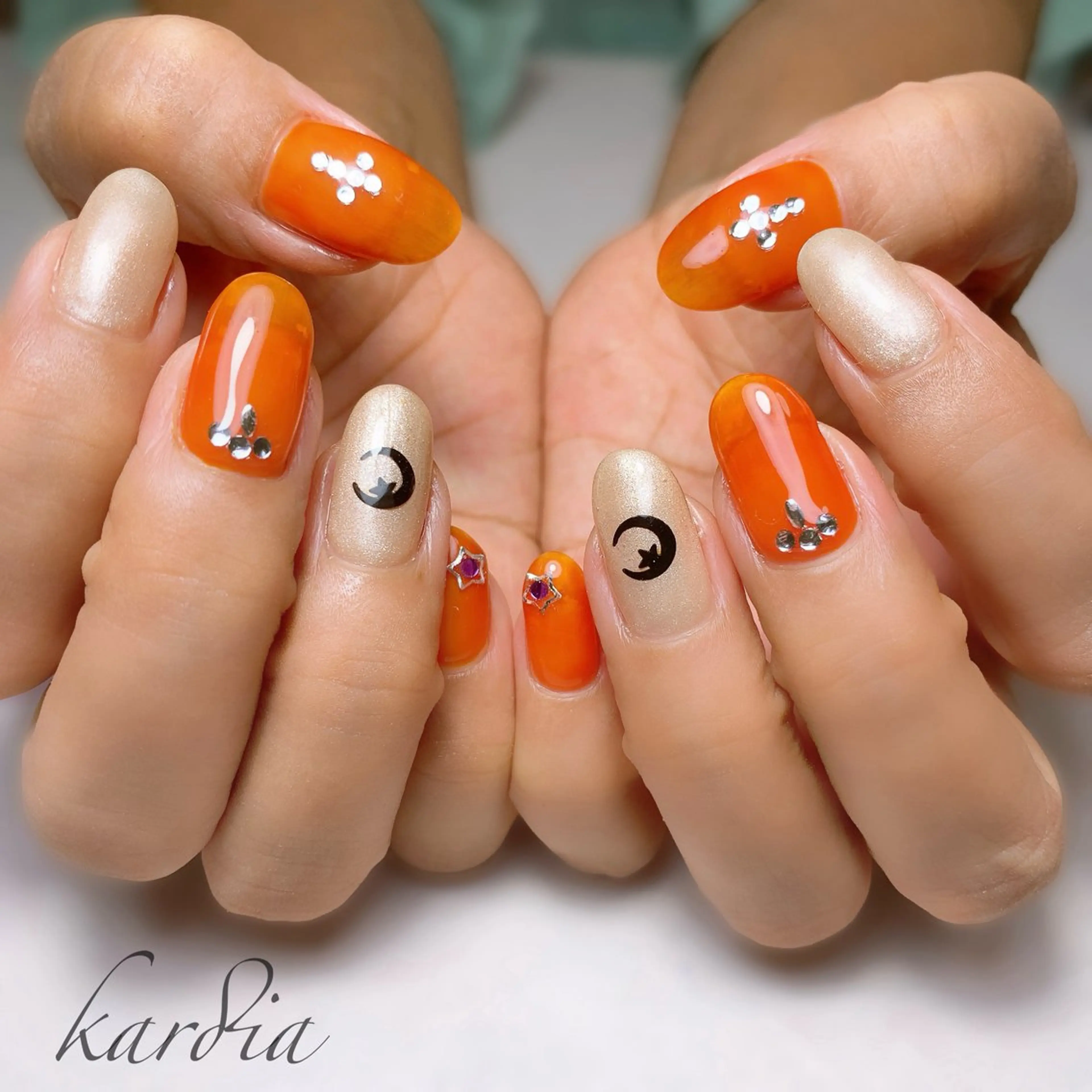 ネイル καρδιά -ｶﾙﾃﾞｨｱ-のネイルデザイン