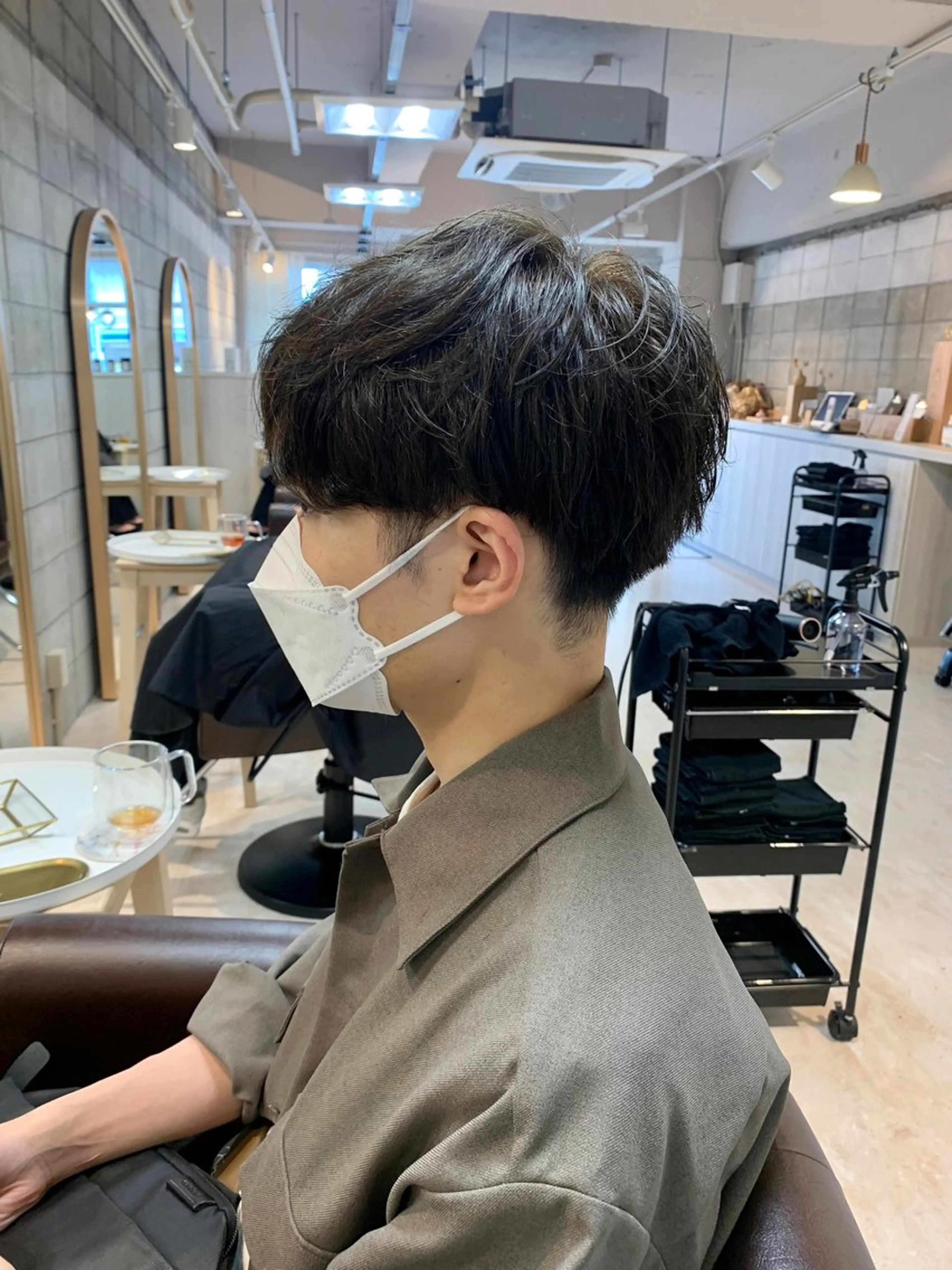 メンズ カット ヘッドスパ 眞名子 瑞紀のヘアスタイル