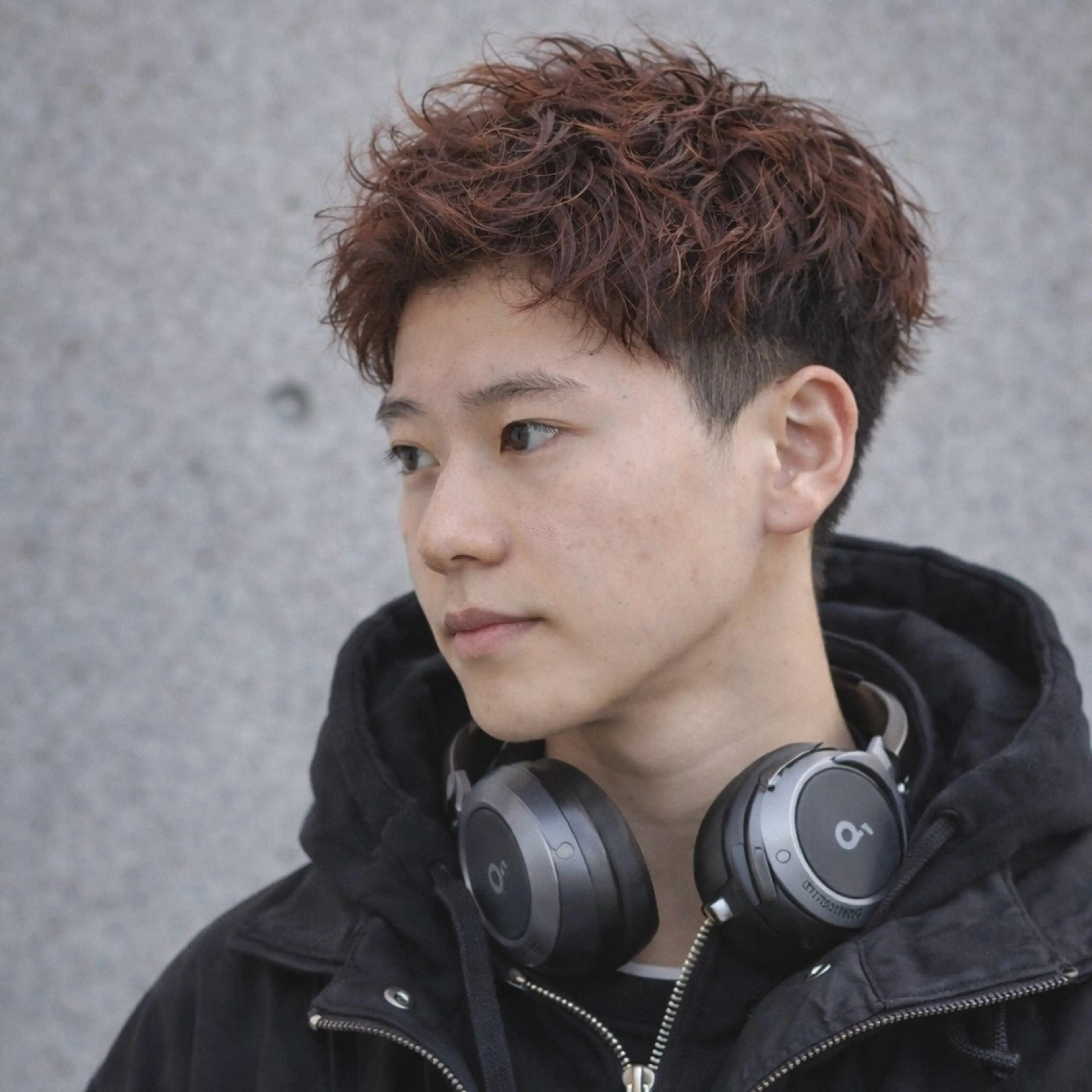 ショート カラー パーマ メンズ カット ヘアカラー ヘッドスパ men'sモテ 髪🫧ｼｵﾝのヘアスタイル