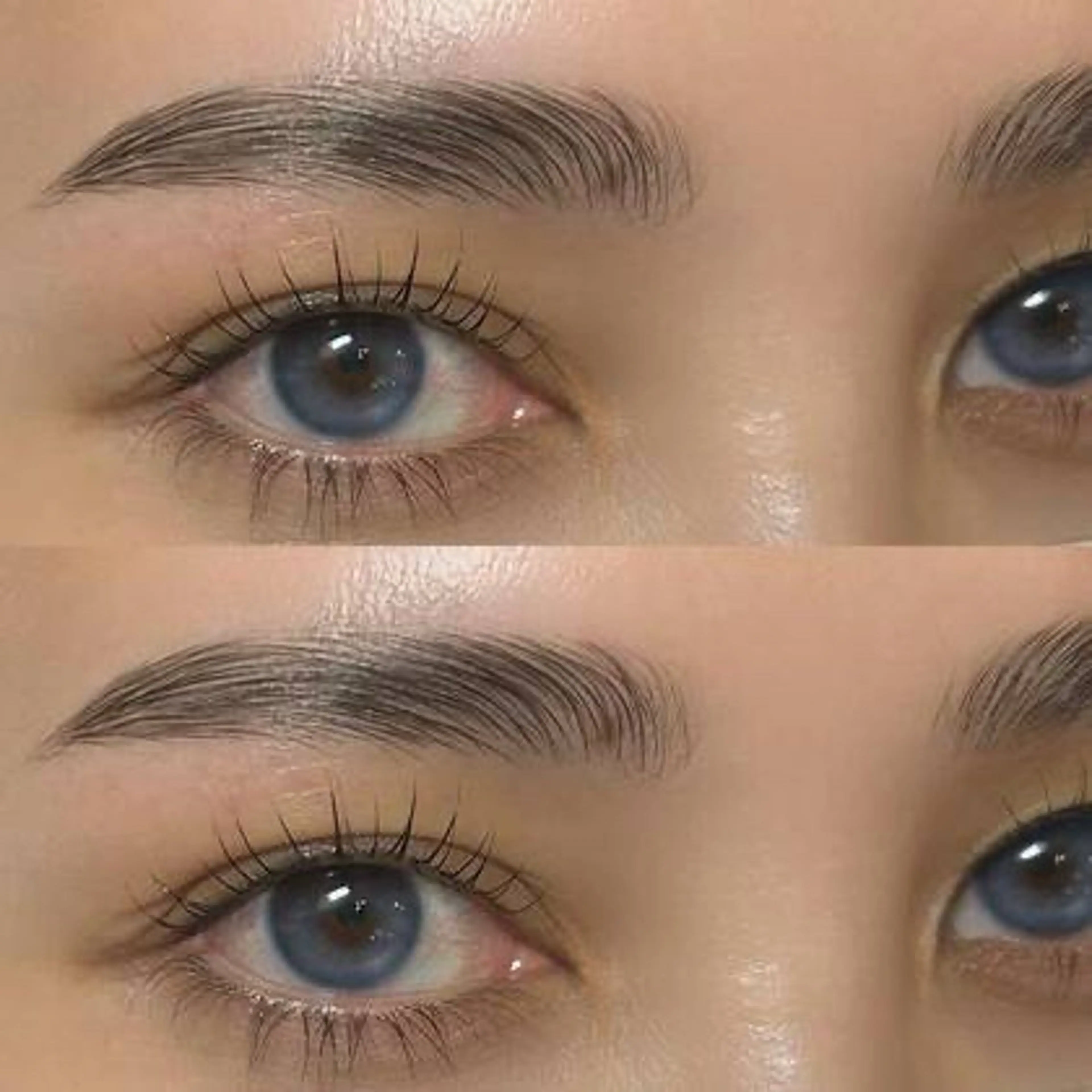 【練習モデル】限定🦍ハリウッドブロウ＆まつげパーマ🦍セットがお得⭐️❣️補足説明お読み下さい⚠️の写真