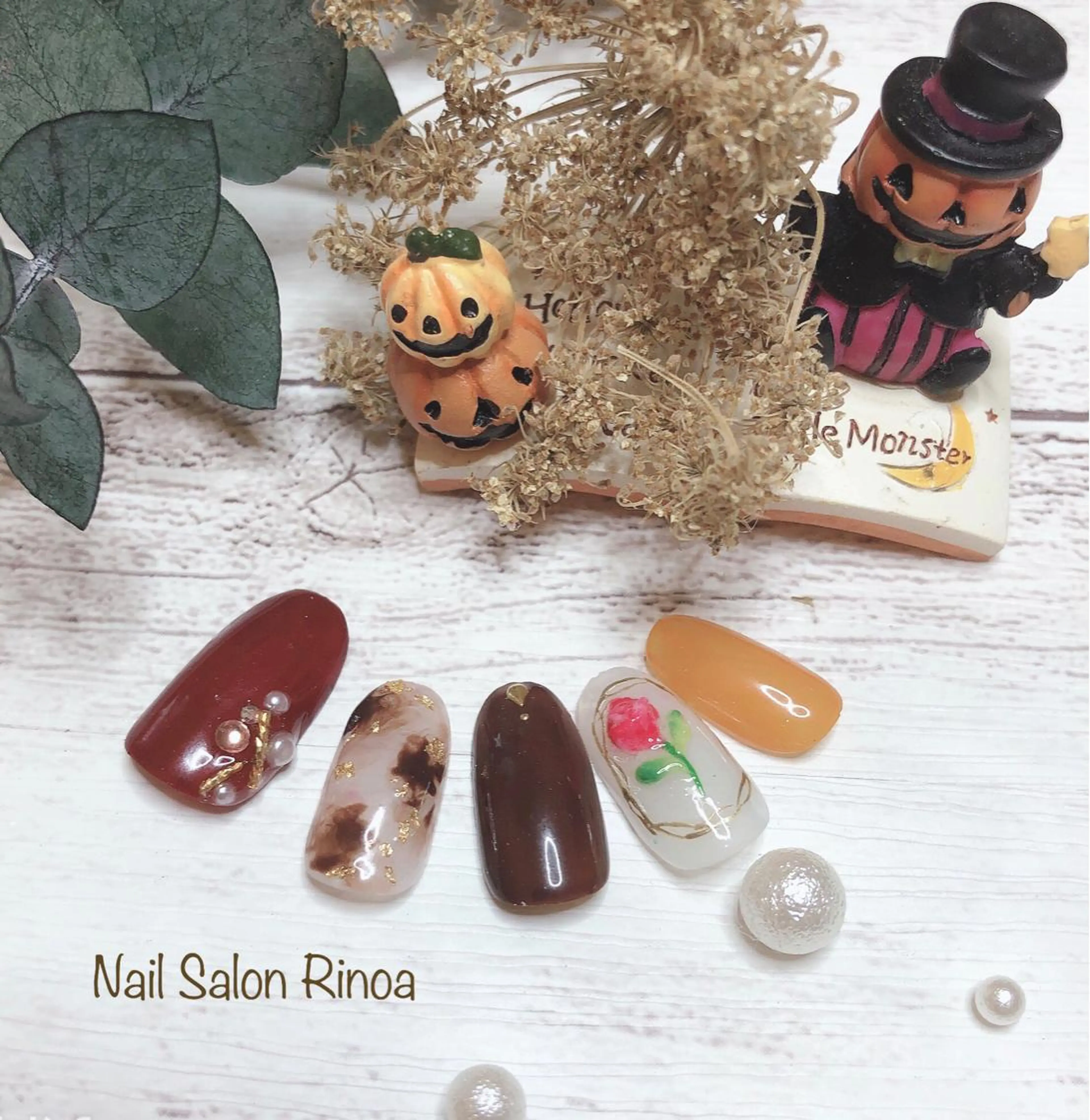 ネイル Nail Salon Rinoaのネイルデザイン