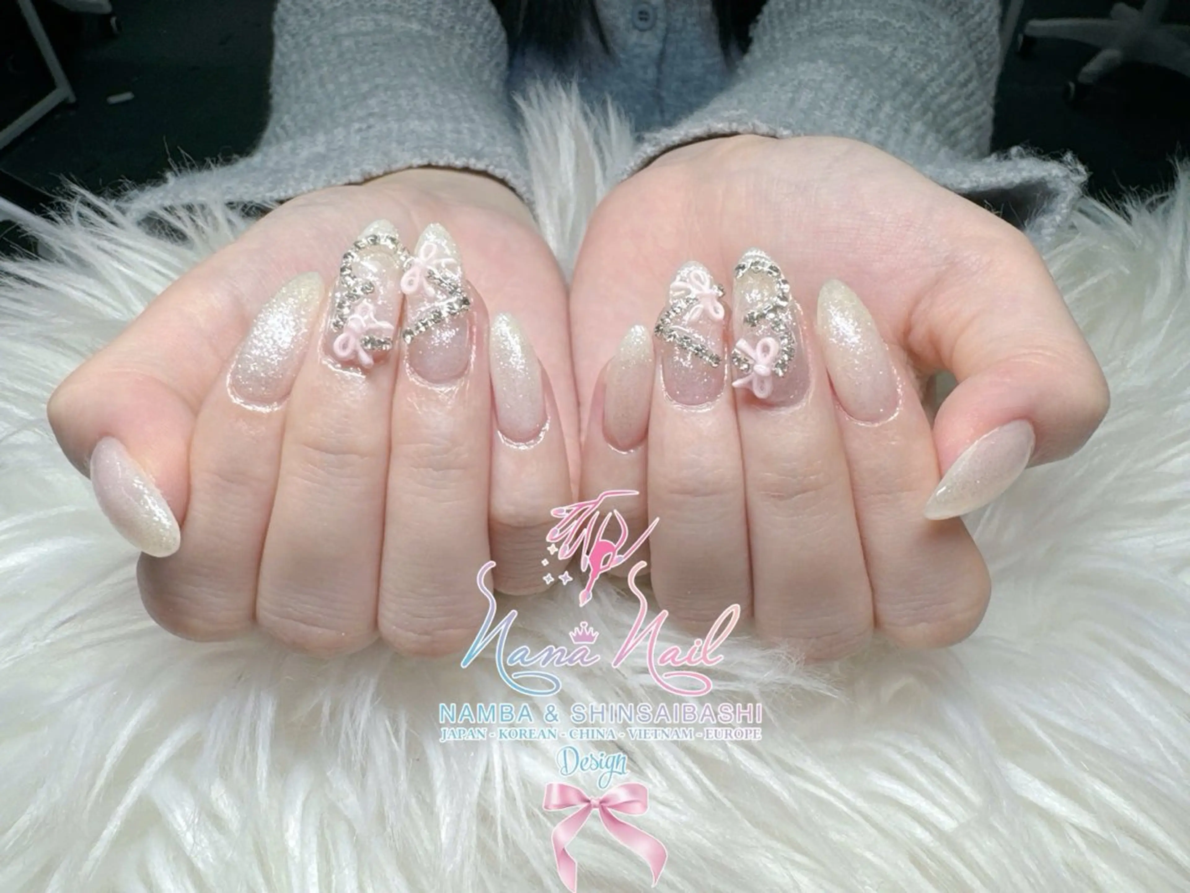 ネイル フットネイル ジェルネイル 持ち込み ネイルチップ ハンドネイル リナネイル 長堀橋店／東心斎橋店のネイルデザイン