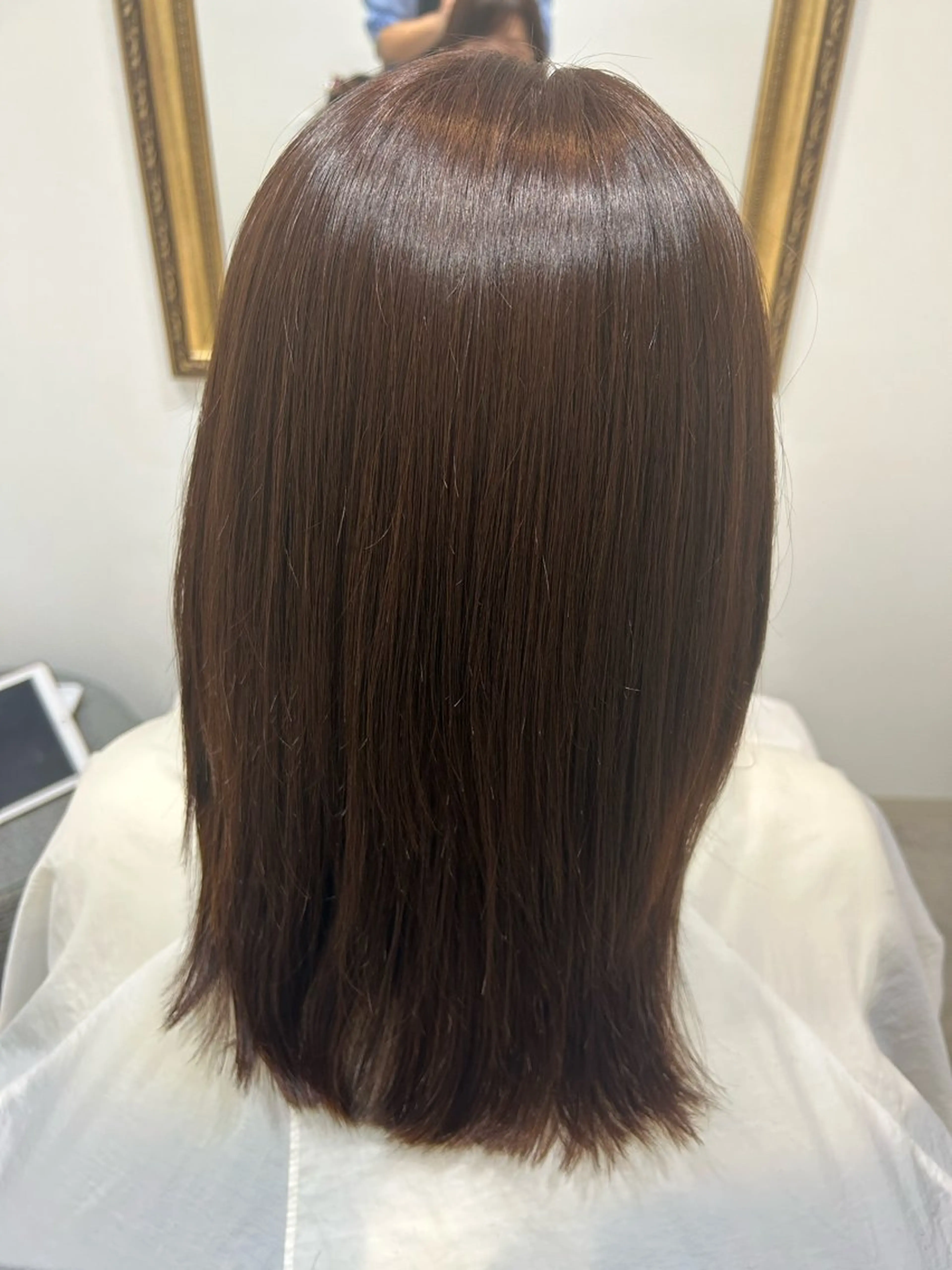 【2回目ご来店の方】カット＋"艶”オイルカラー＋リラックス🪷アロマスパ(10分)の写真