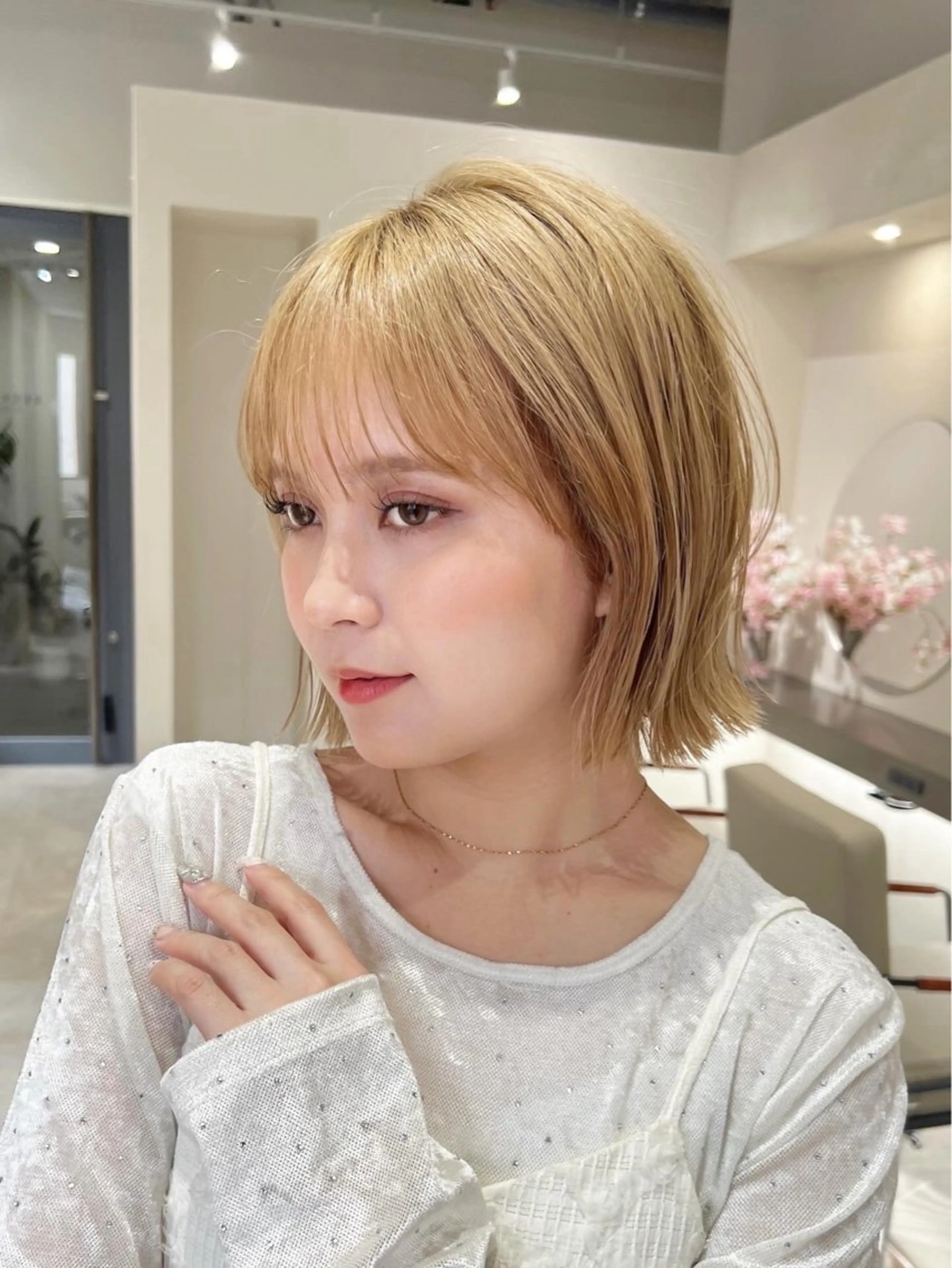 【✅4月先着3名限定クーポン✅】プレミアムカラー🌈➕ヘッドスパ45分🌿（整えカット無料！）の写真