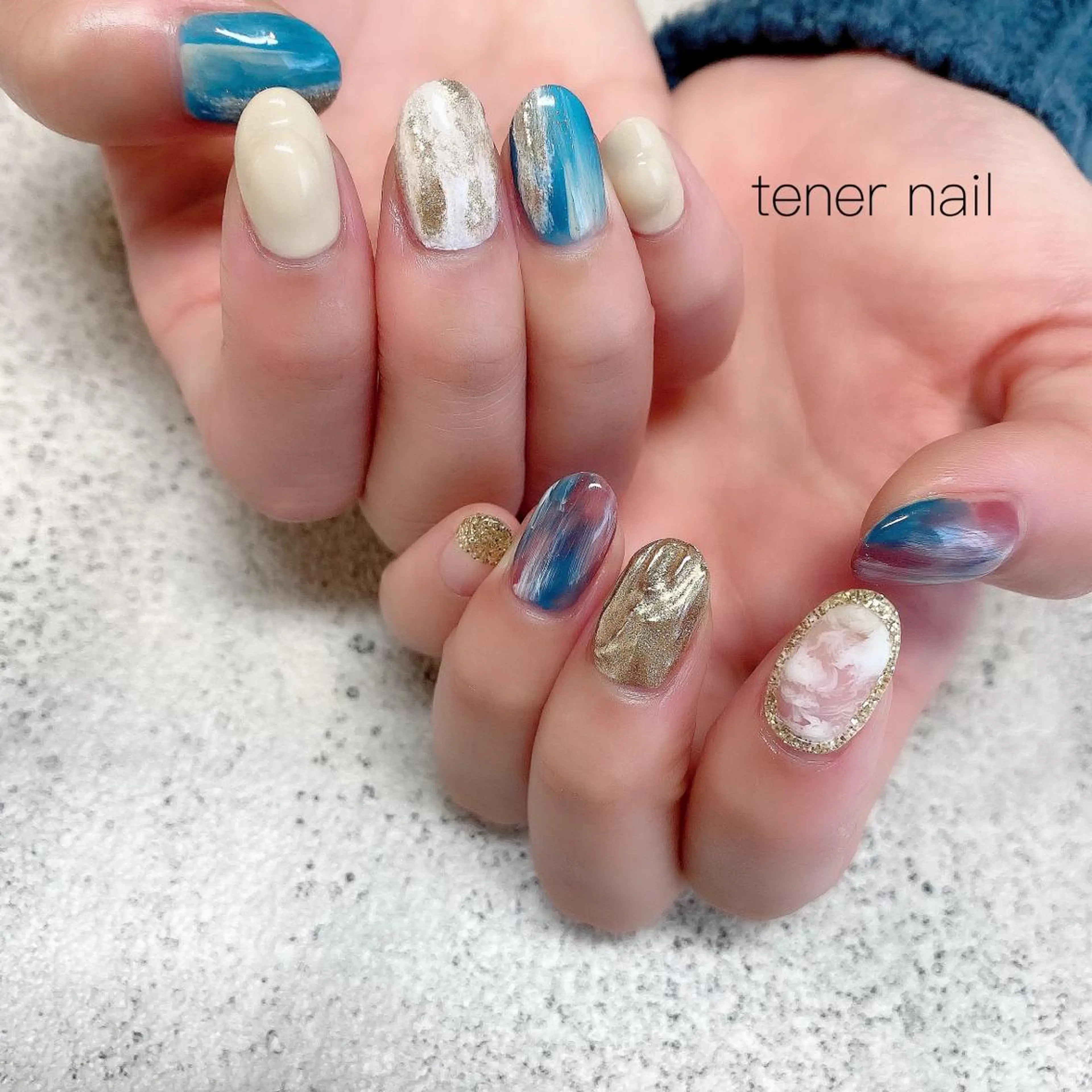 ネイル ニュアンスネイル テネルネイル tener nailのネイルデザイン