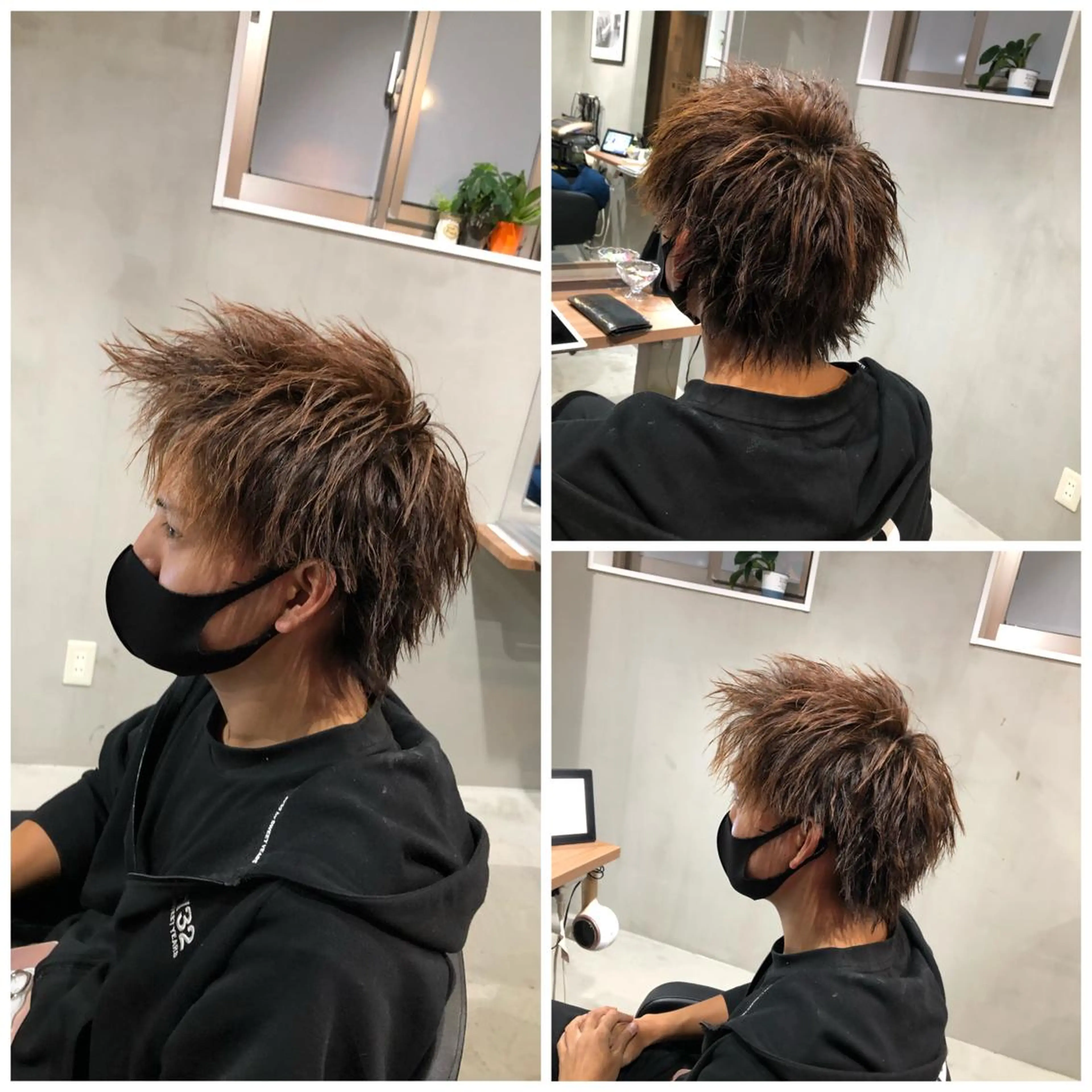 ショート カット パーマ 榎本 圭のヘアスタイル
