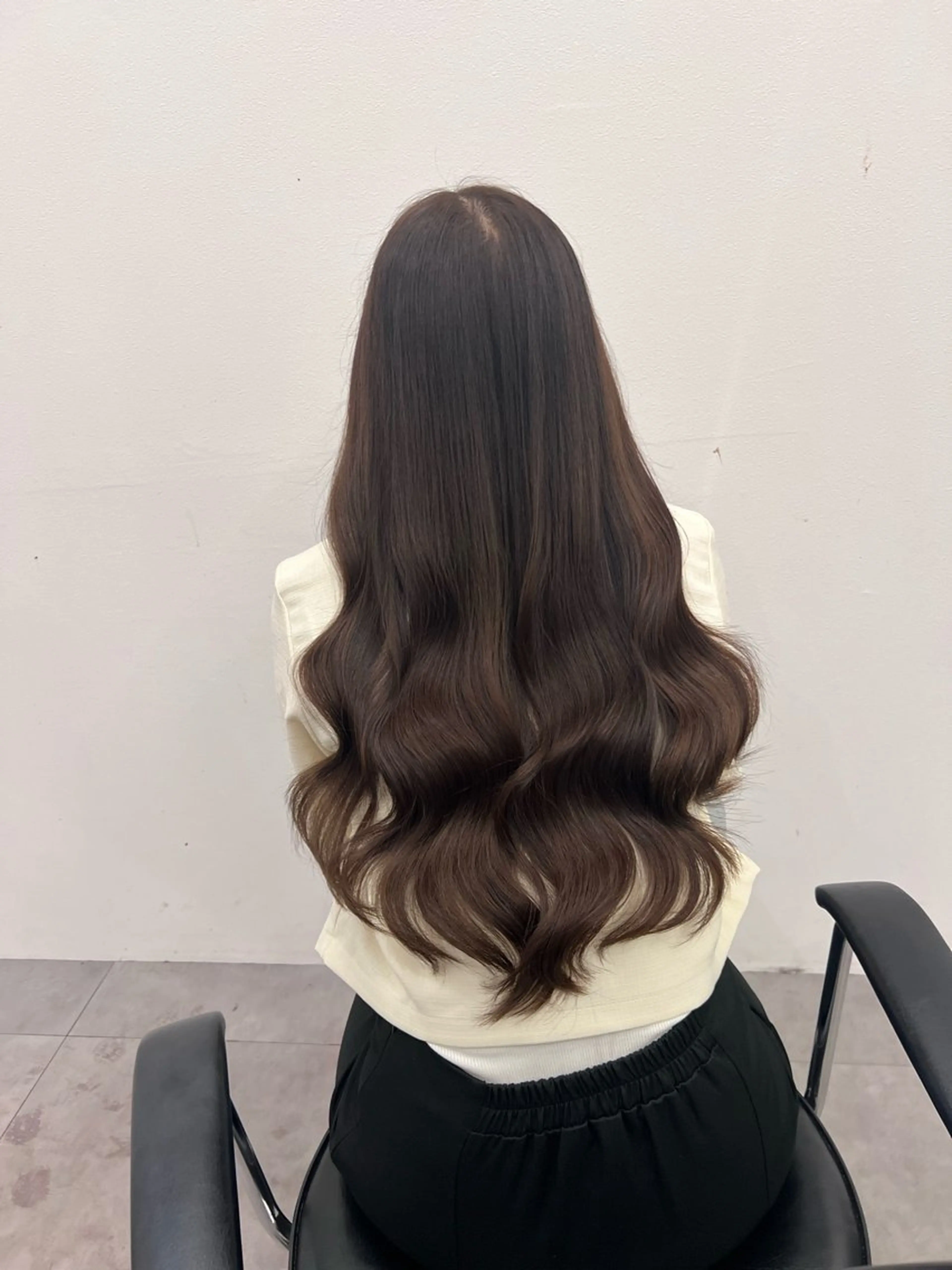 ロング ヘアカラー トリートメント しゅういち/赤み消し カラー特化のヘアスタイル