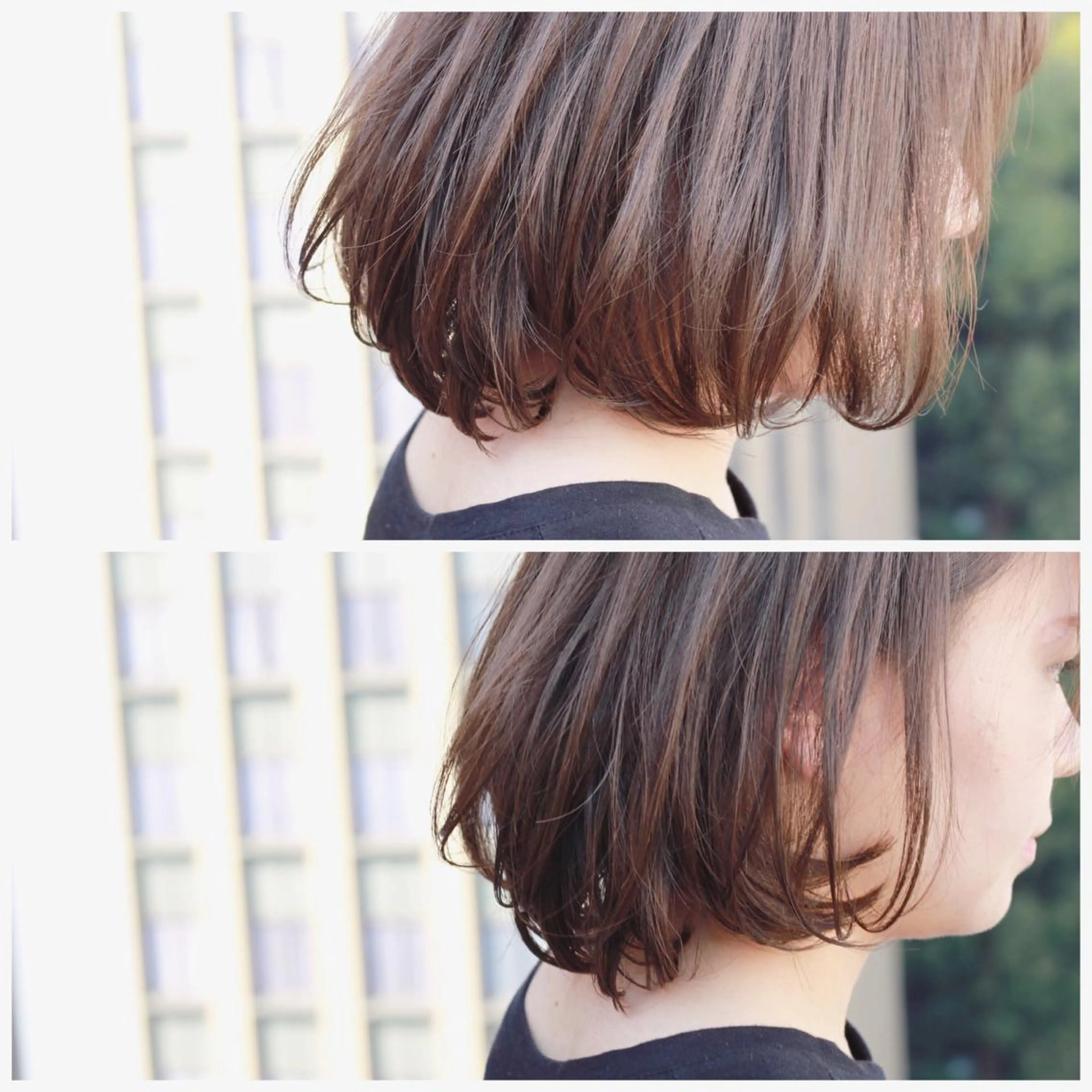 ショート カラー グレージュ Viage （ビアージュ）のヘアスタイル
