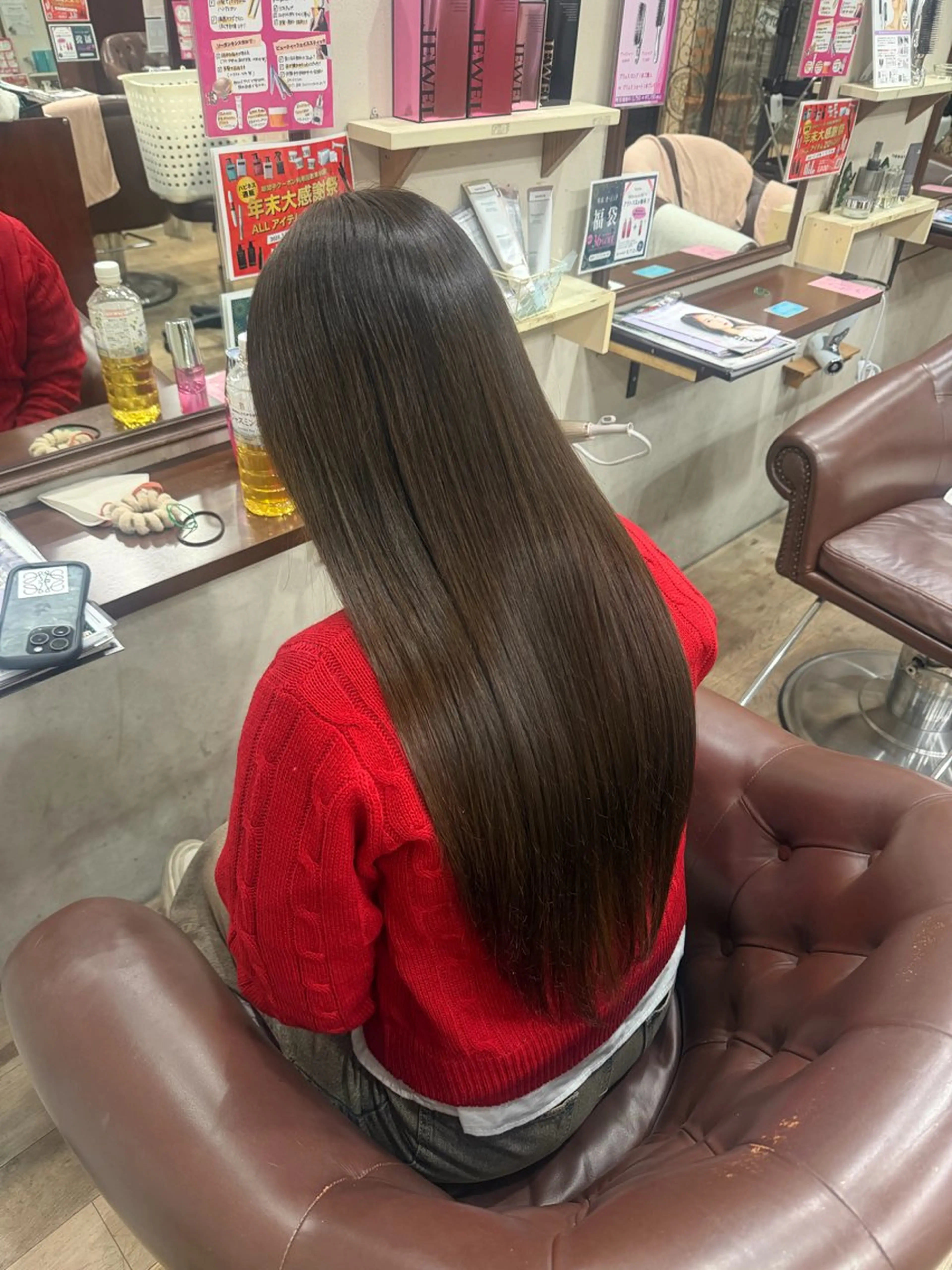 ロング カラー パーマ 坂本 小春のヘアスタイル