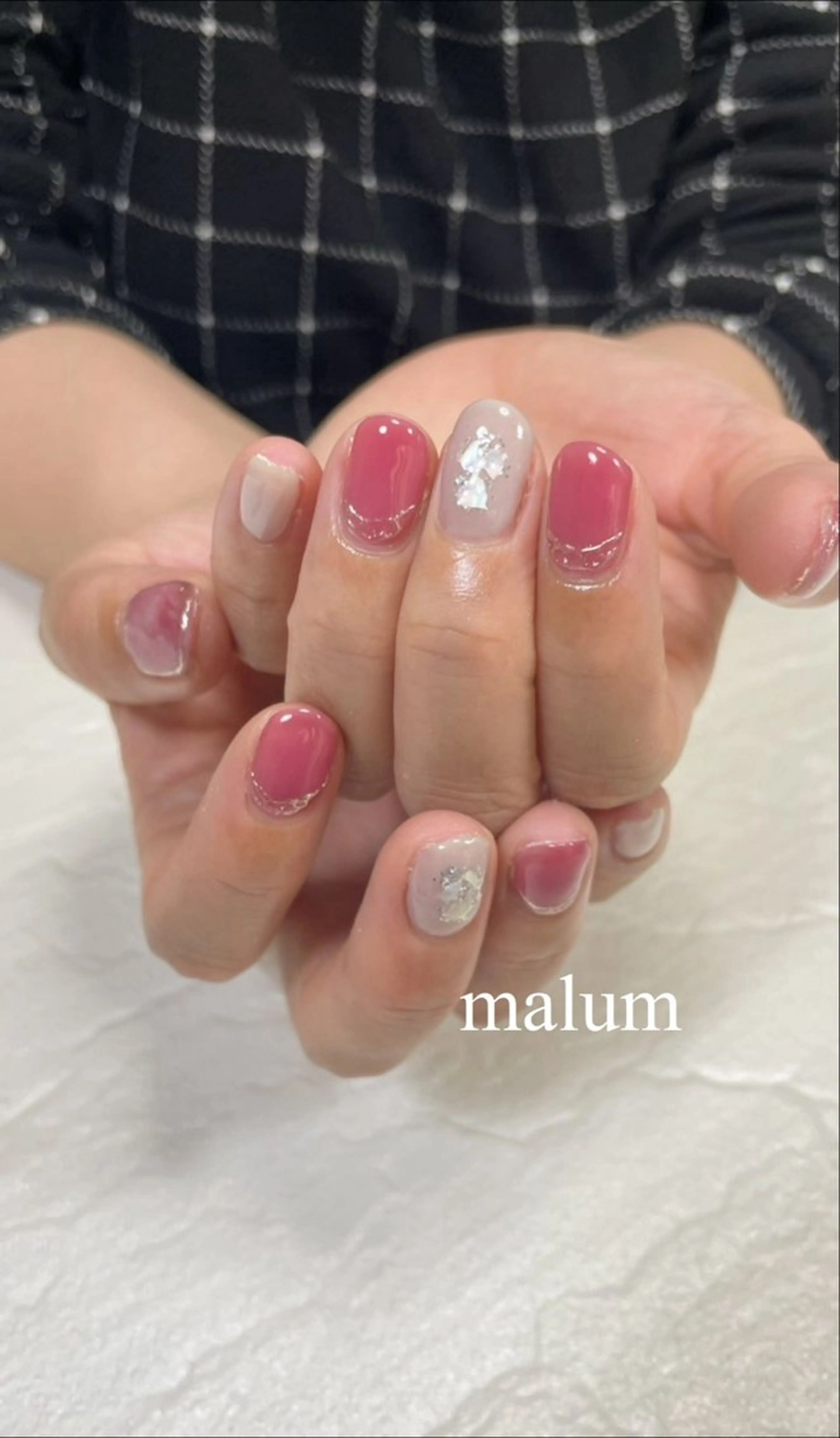 ネイル ハンドネイル malum nailのネイルデザイン