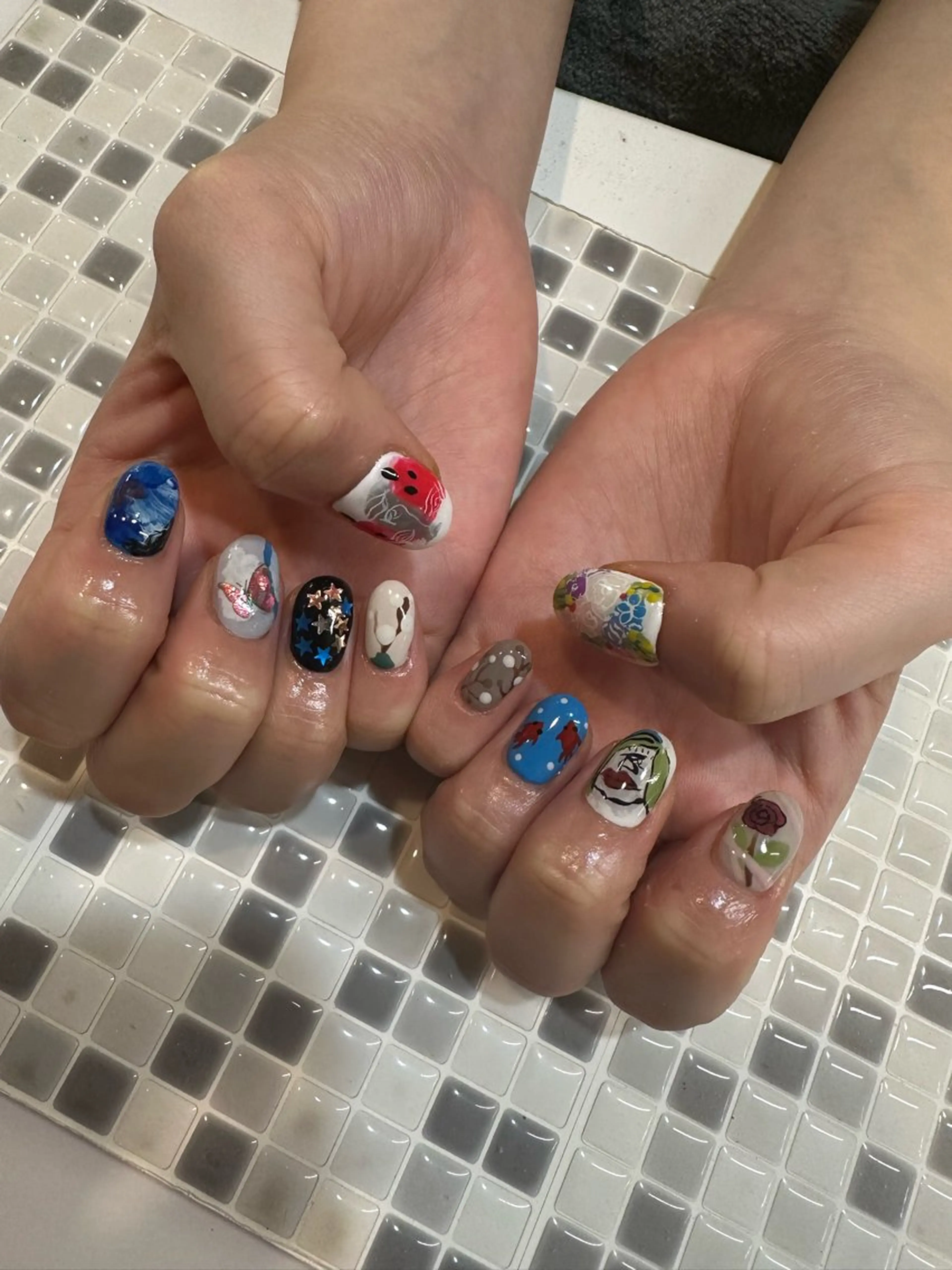 ネイル nailist yuiのネイルデザイン