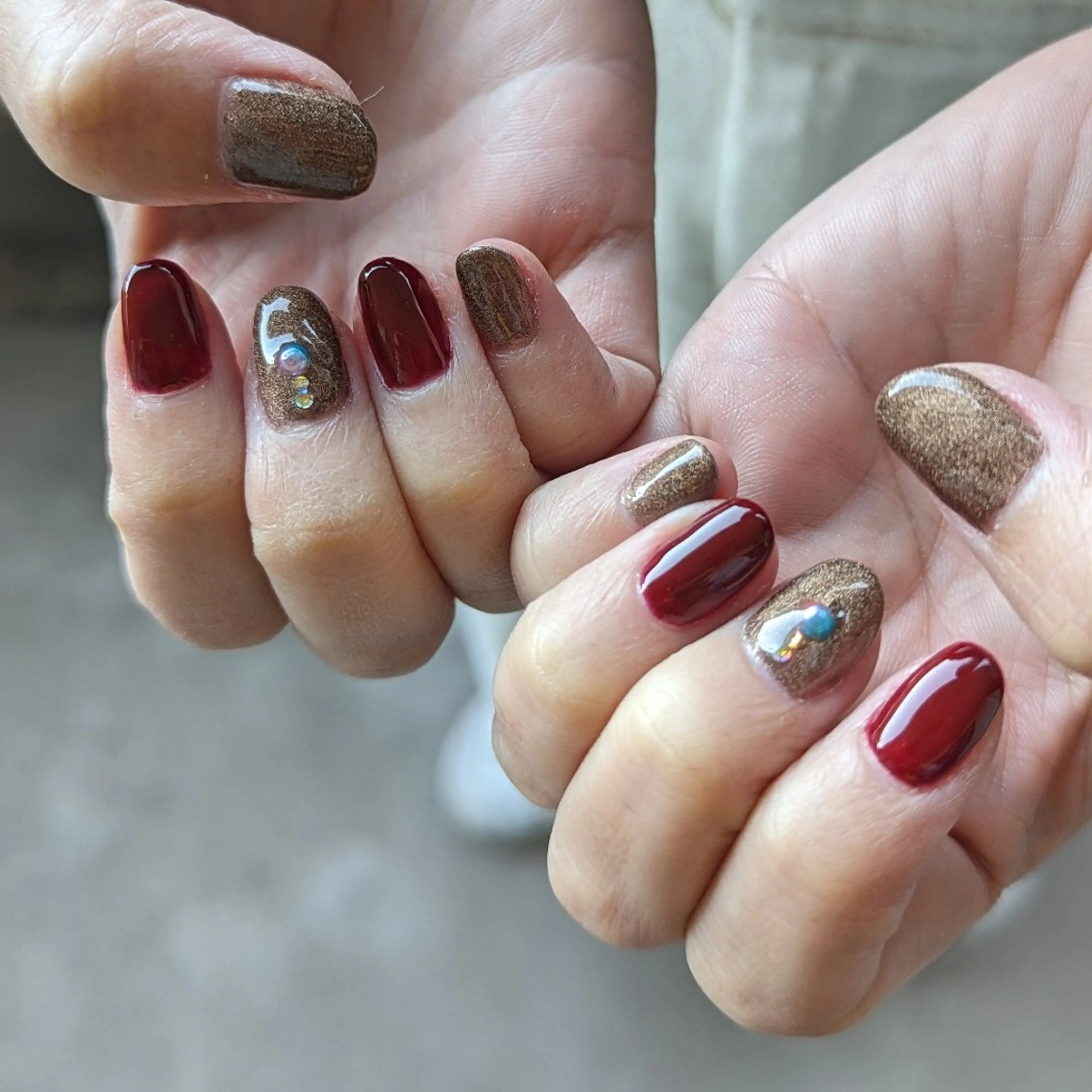 ネイル ワンカラーネイル free nail フリーネイルのネイルデザイン