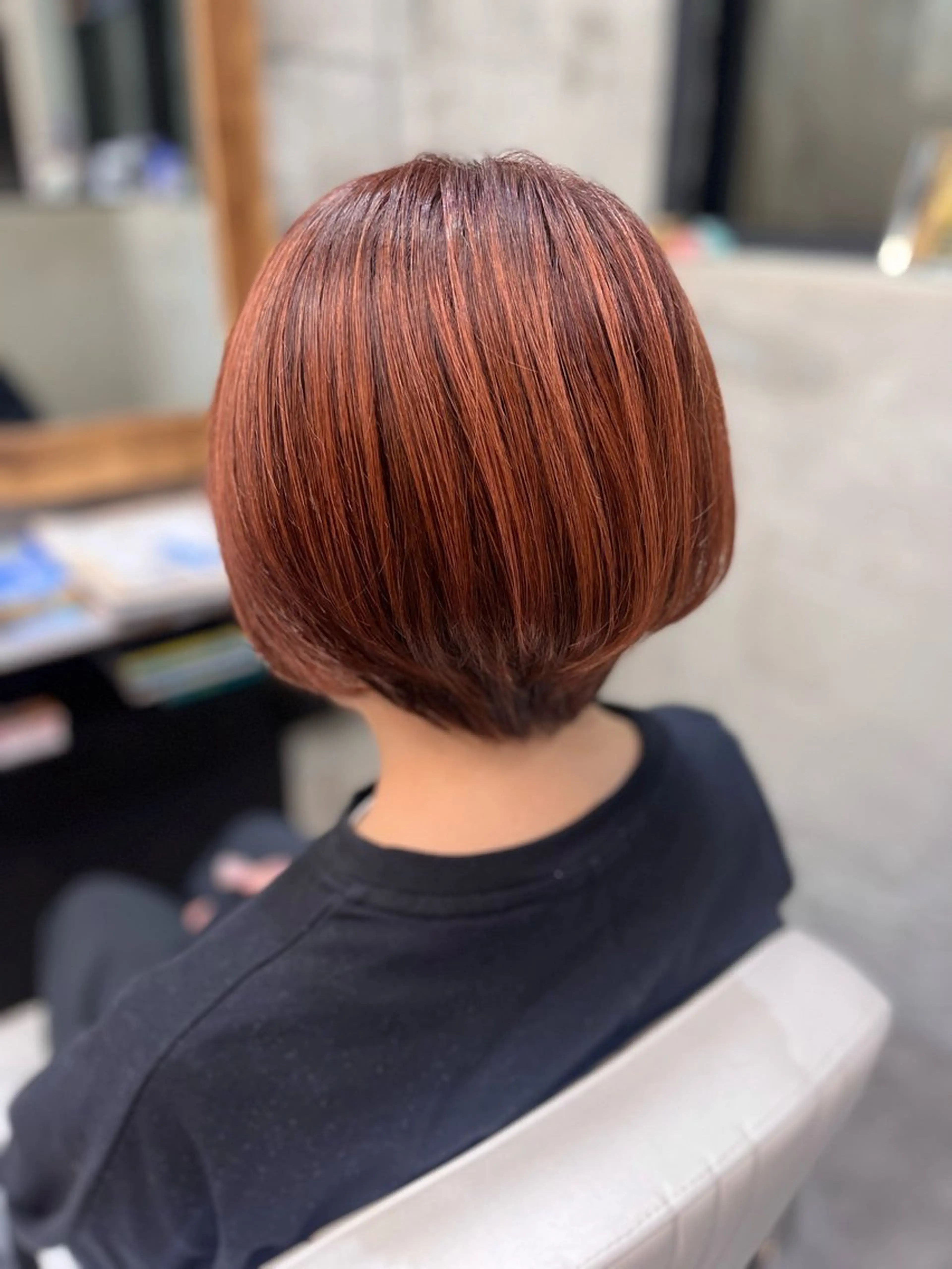 ショート カラー hachiyama rinaのヘアスタイル