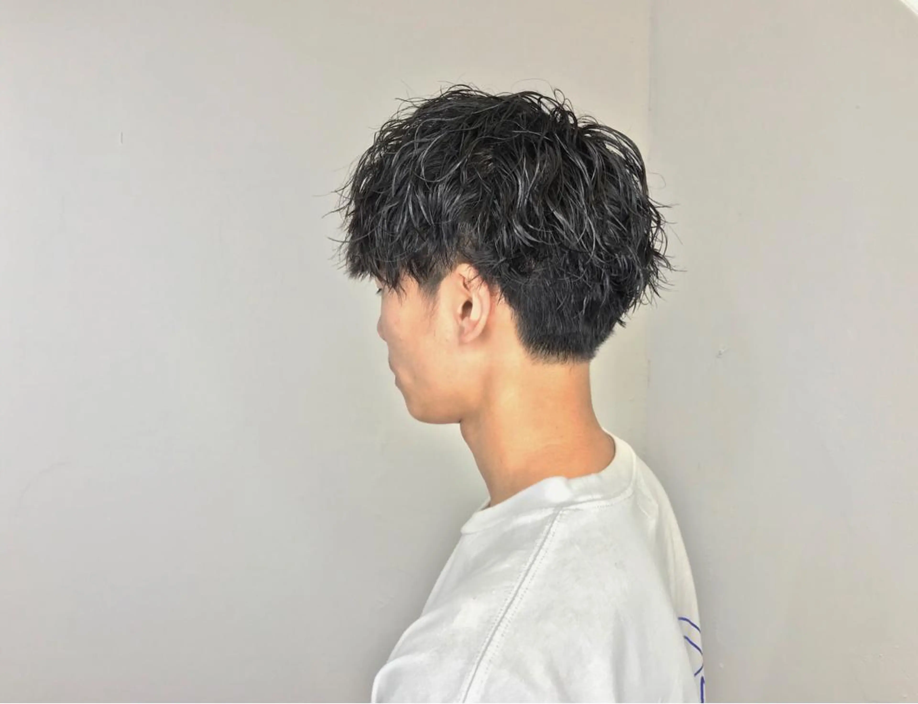メンズ マッシュ メンズサロン アソビ元町のヘアスタイル