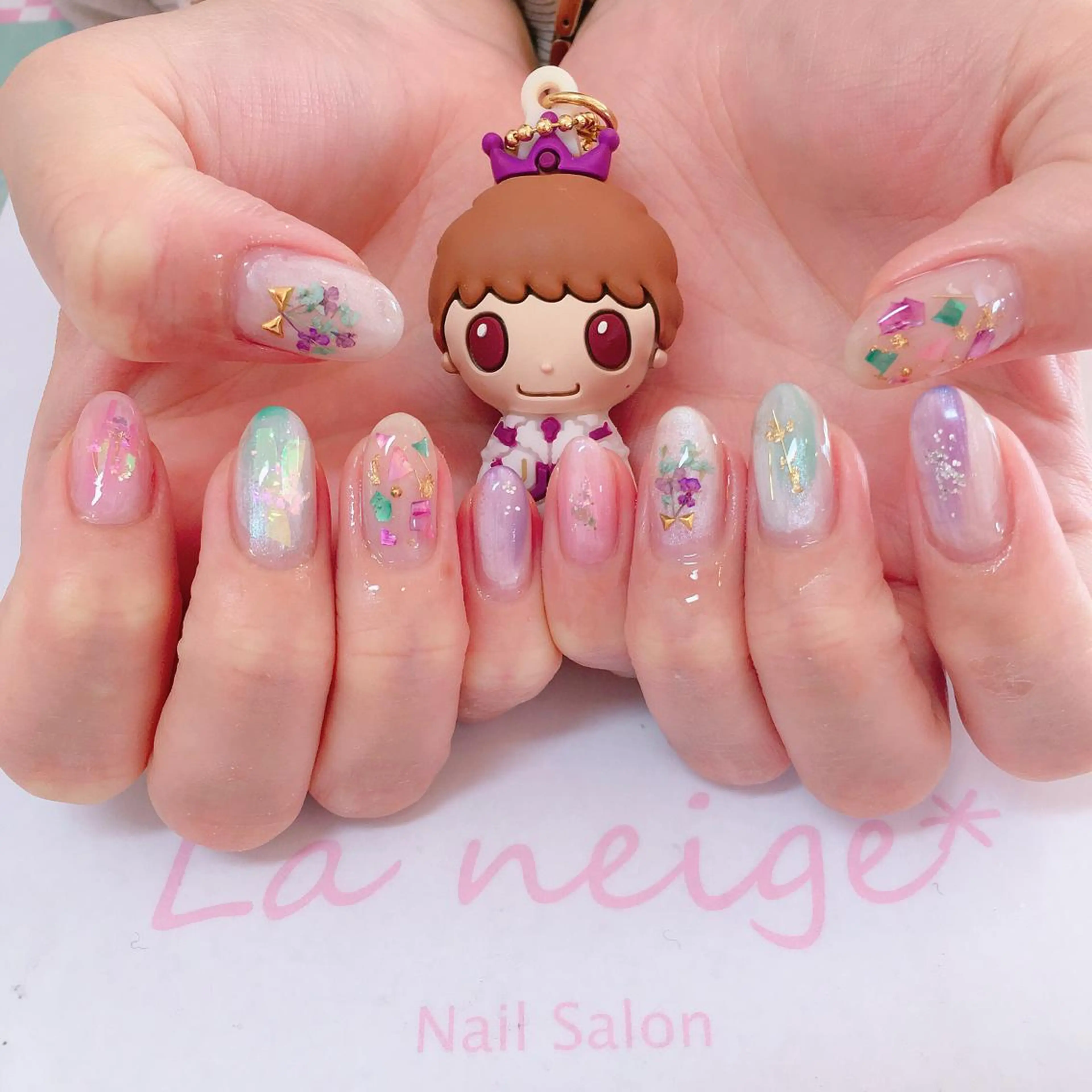 ネイル La neige* yuki 🐩🌙のネイルデザイン