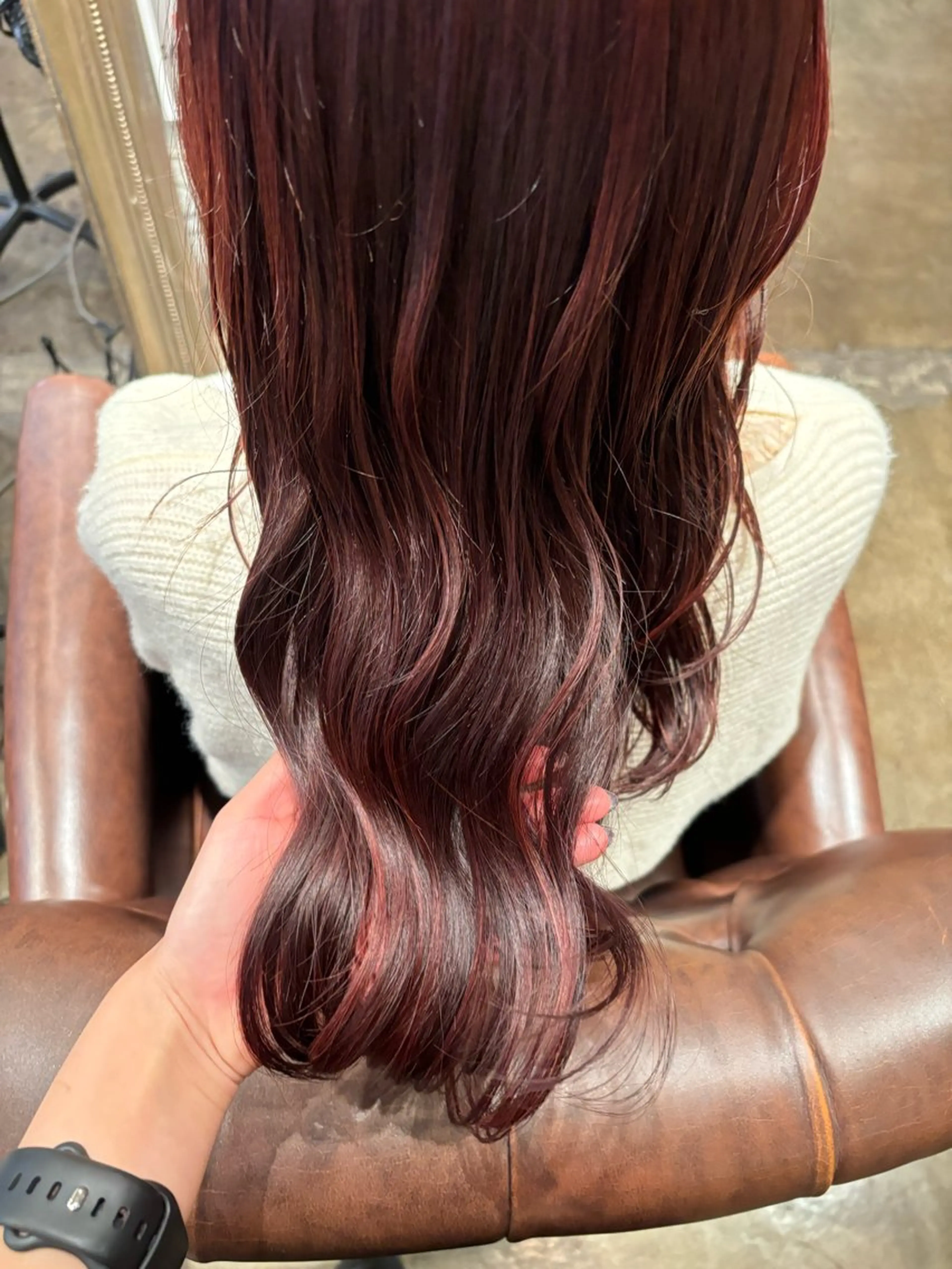 カラー 髪質改善カラー ブラウン🤎YUMEのヘアスタイル