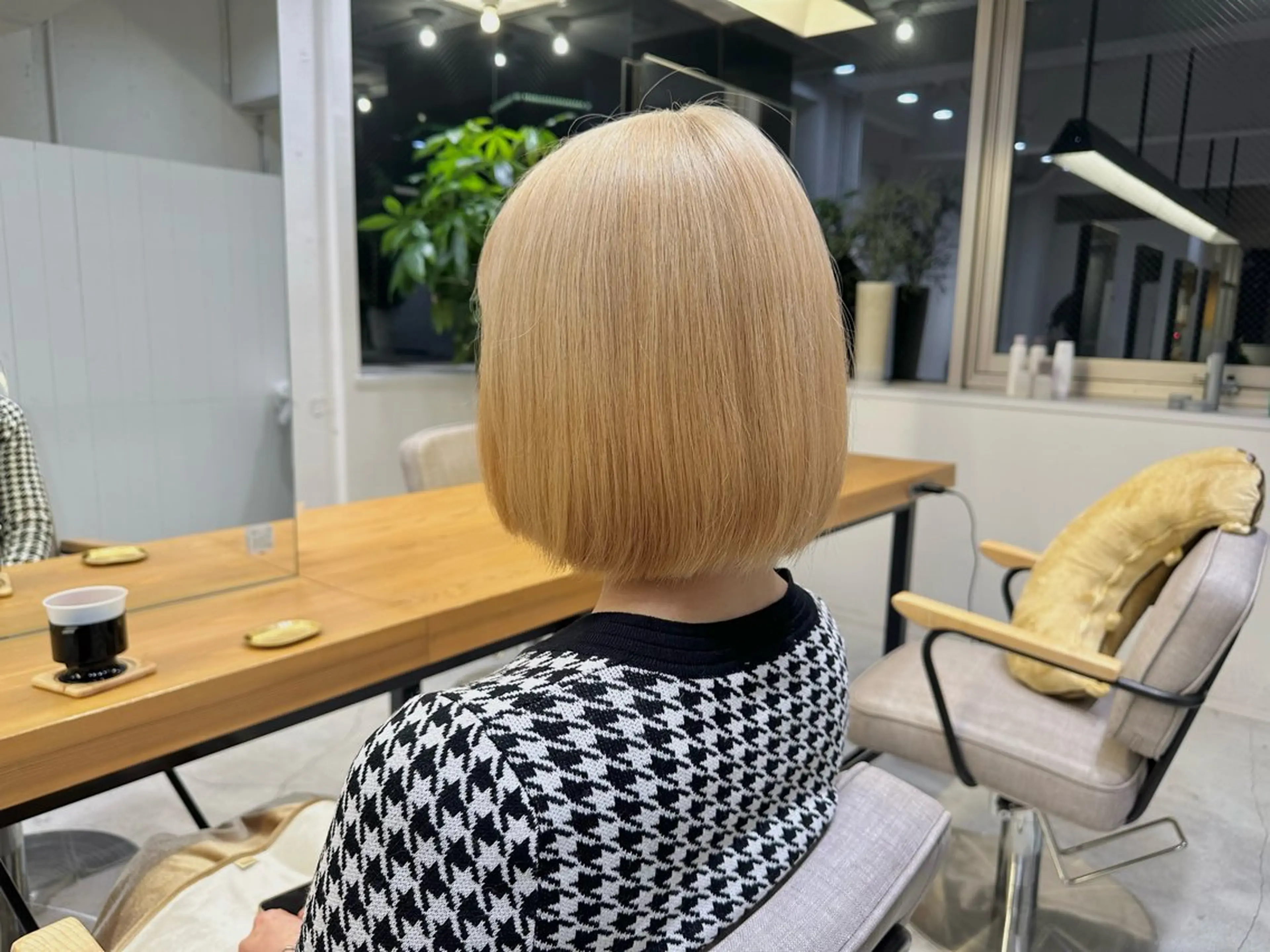 ショート カット ヘアカラー トリートメント 上野湧太 髪質改善/艶カラーのヘアスタイル