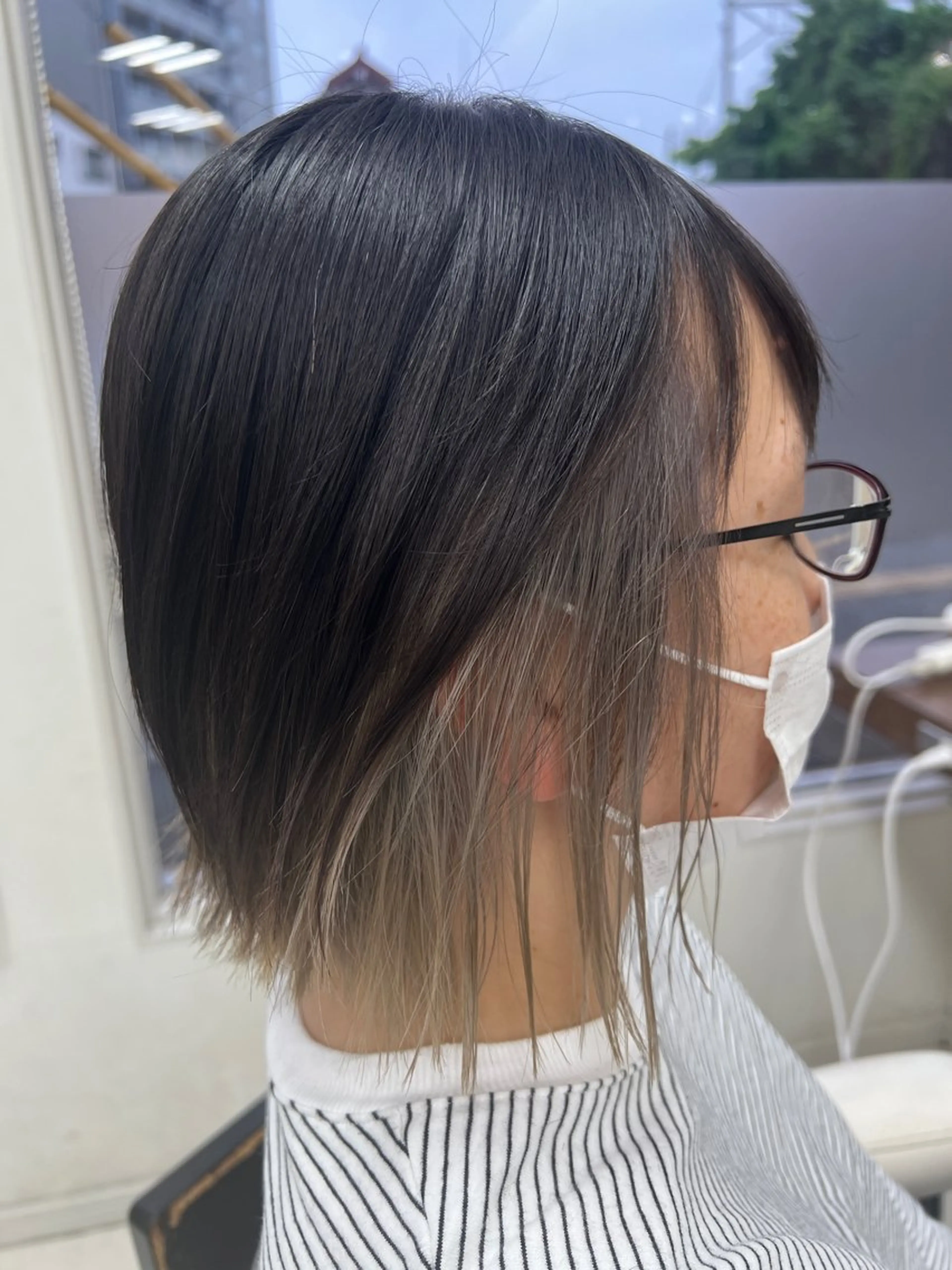 ミディアム ヘアカラー トリートメント 🔥店長 原田🔥 Ash日野店のヘアスタイル