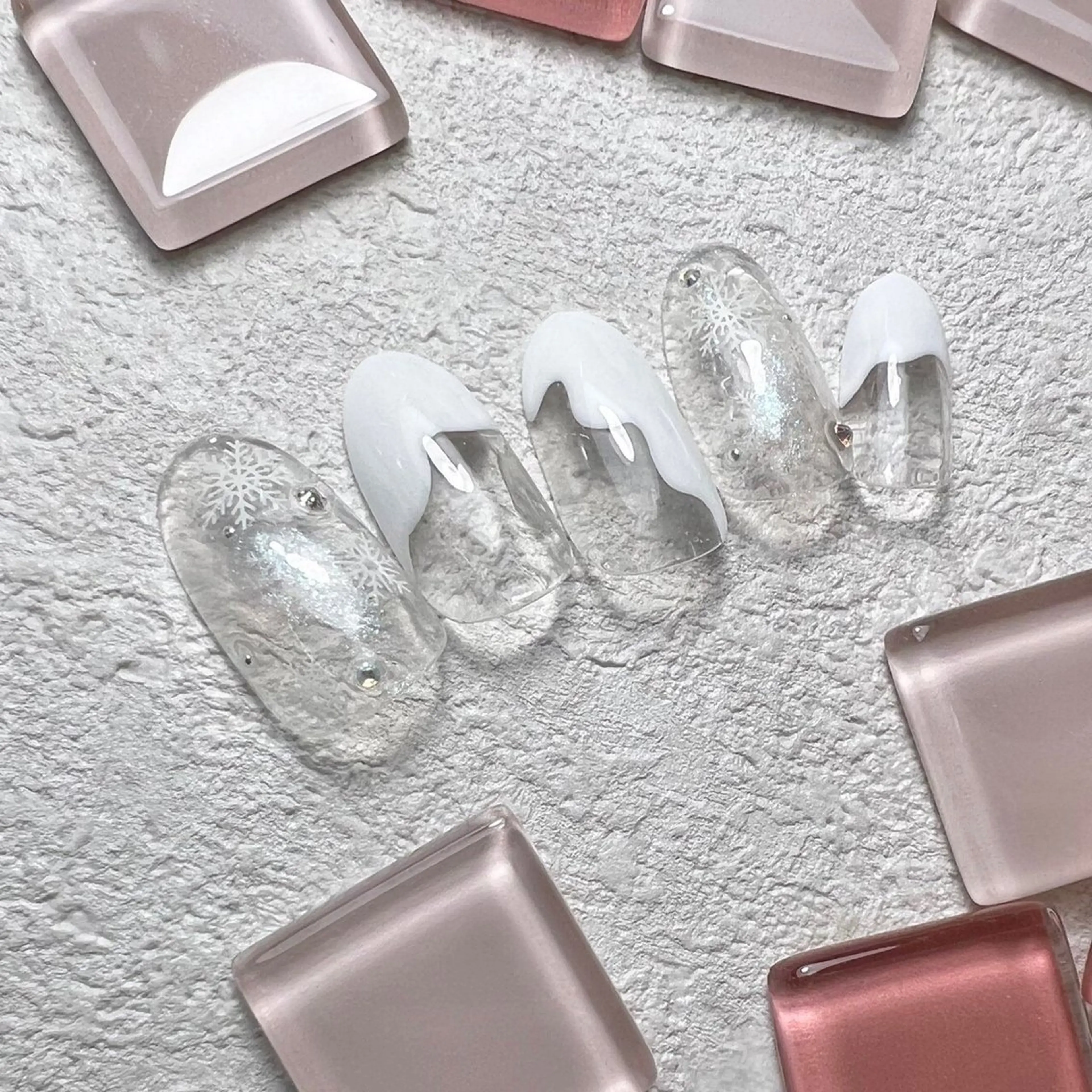 ネイル アートネイル シンプルネイル ネイルチップ ⭐︎休業中の練習⭐︎ JNA認定講師髙橋のネイルデザイン