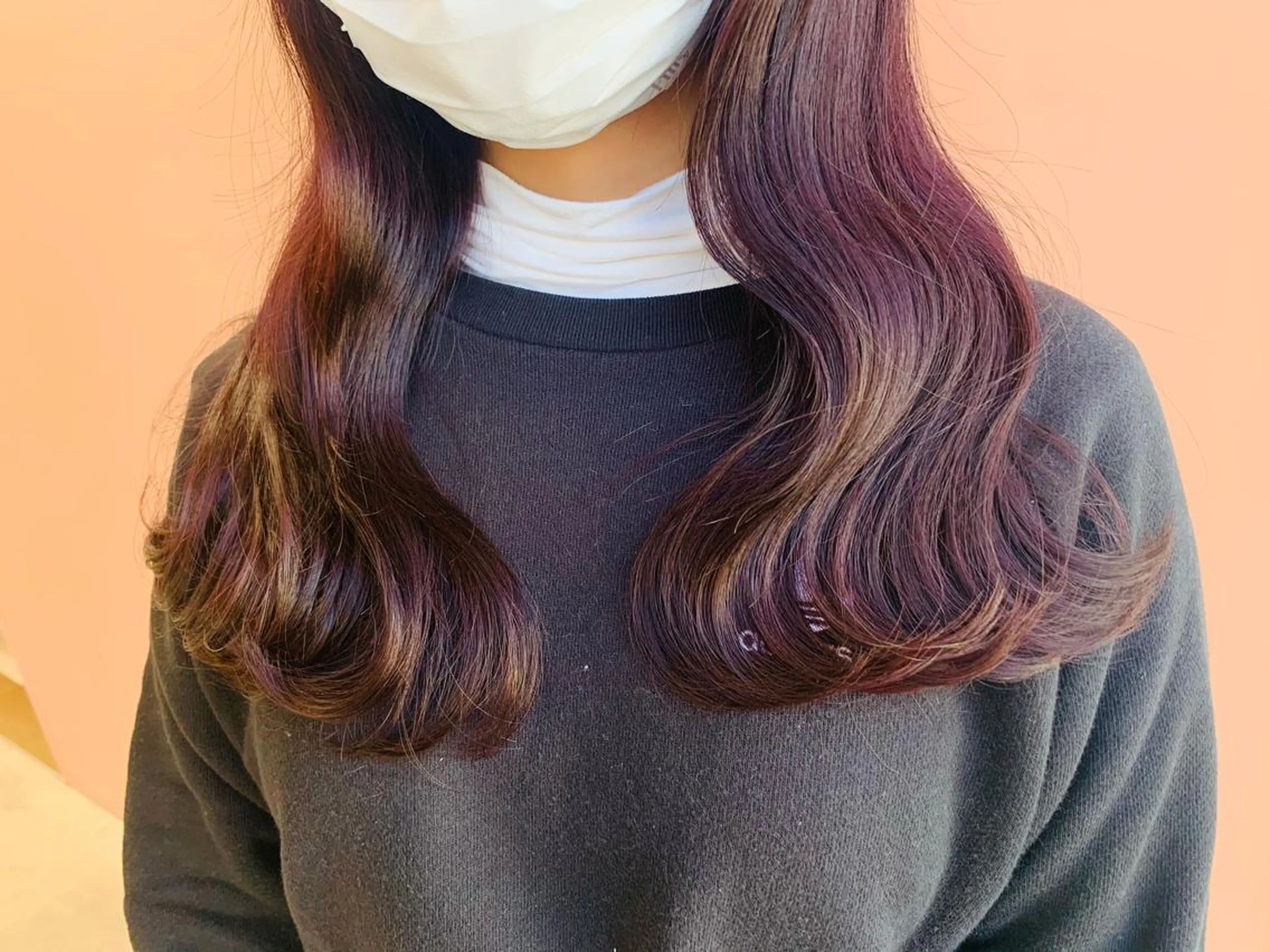 ロング u n aのヘアスタイル