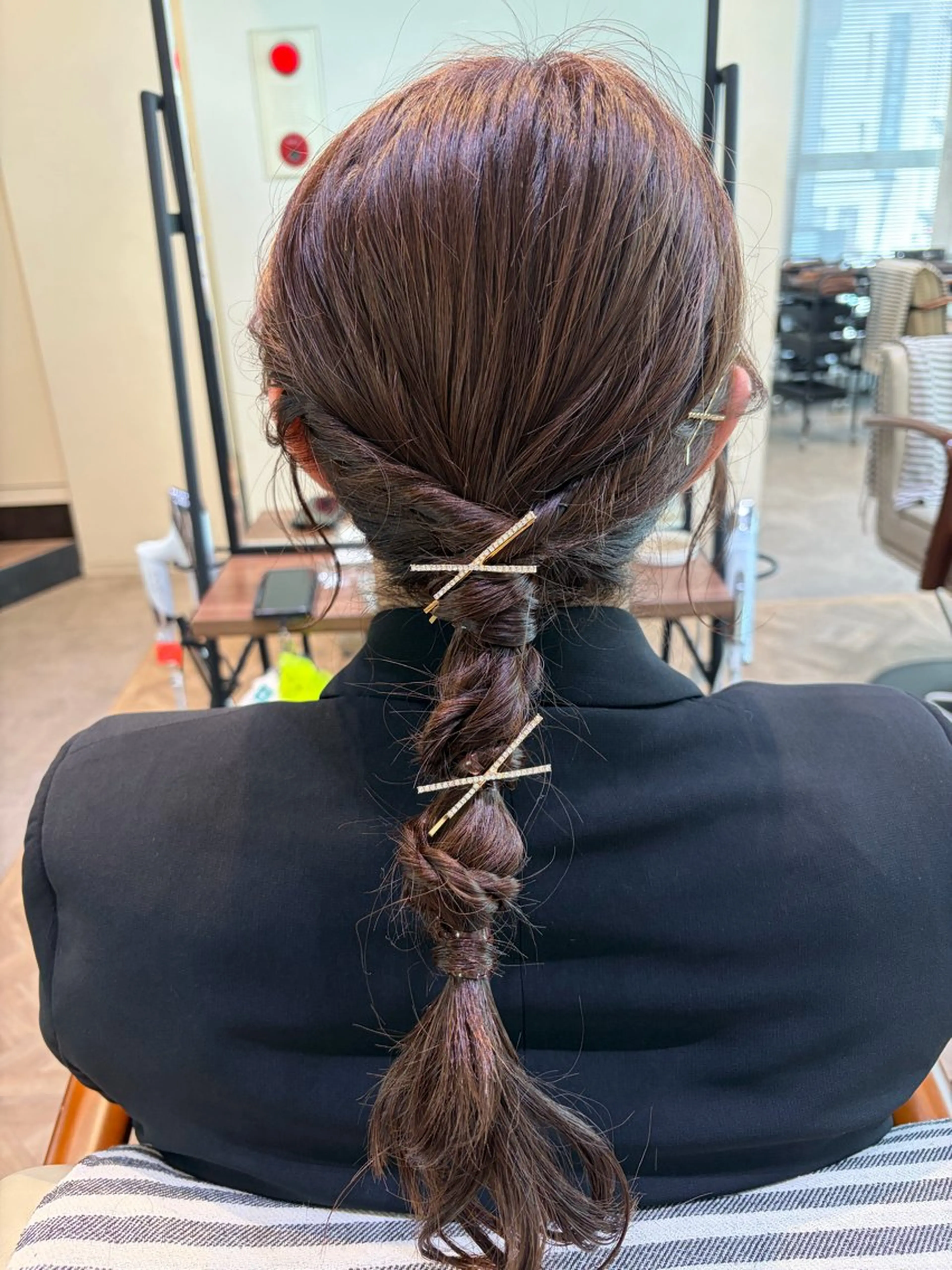 ヘアセット、アレンジの写真