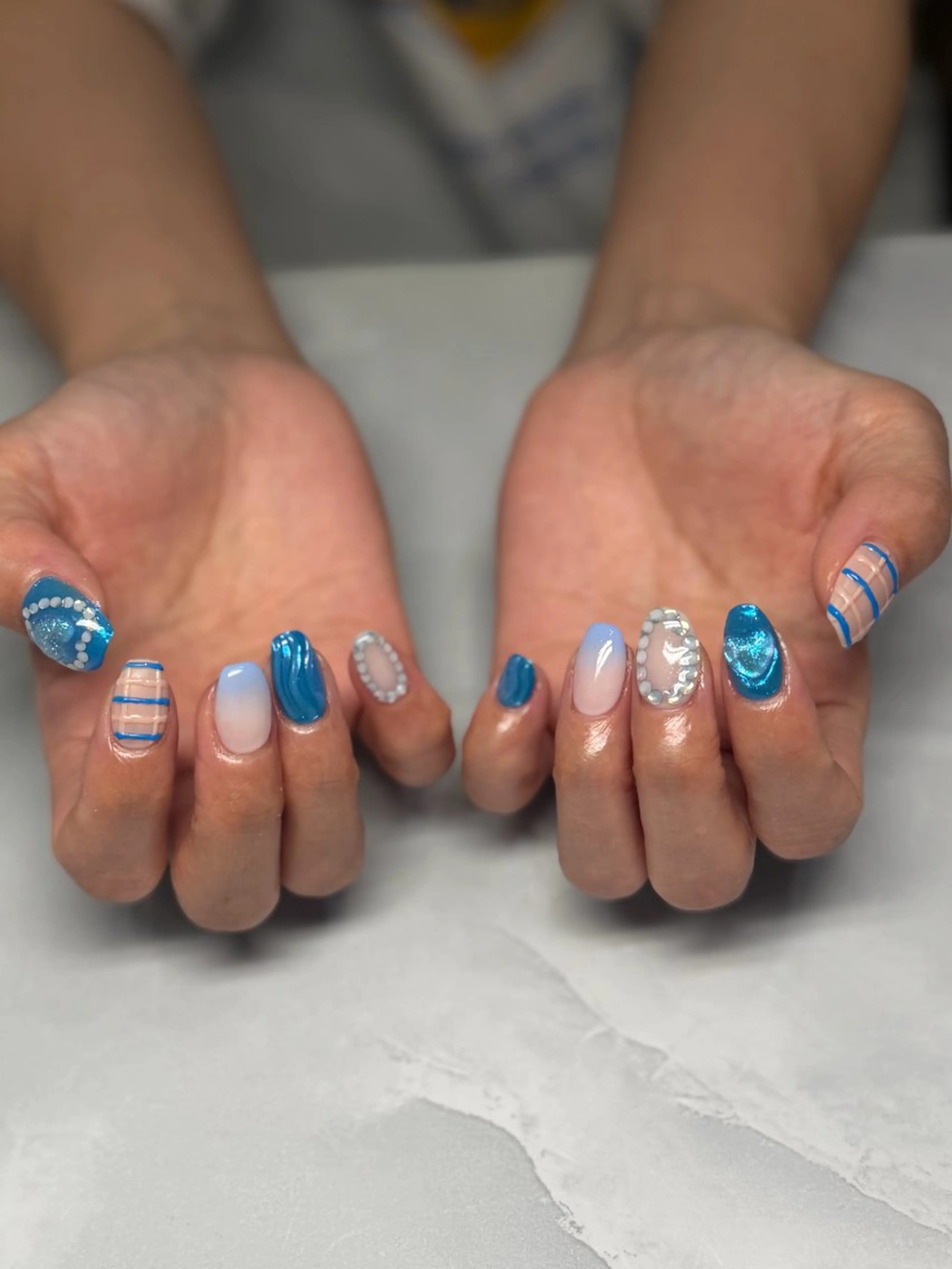 ネイル 持ち込み nyasu nailのネイルデザイン