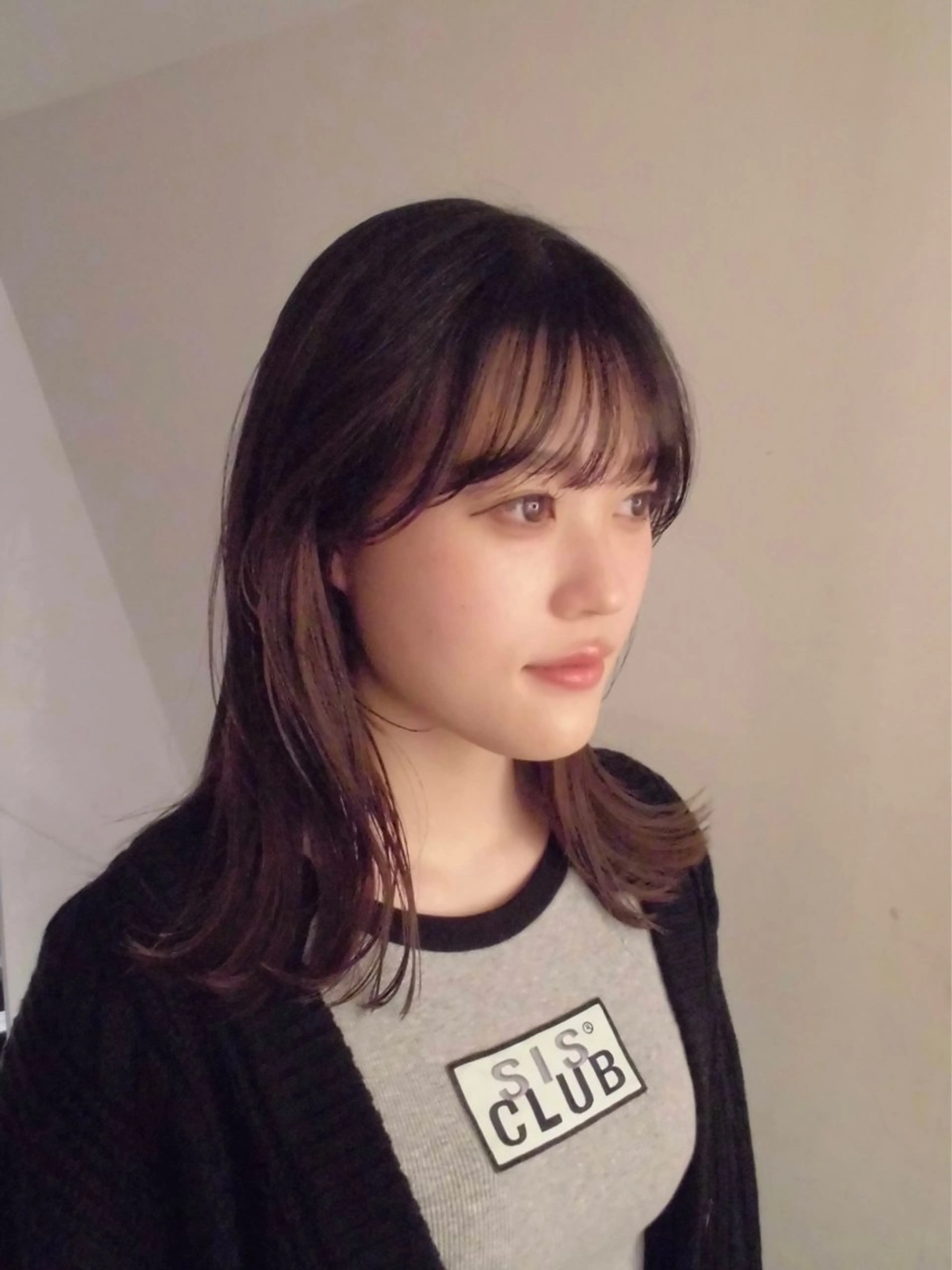 ミディアム カラー ヘアアレンジ ヘアカラー トリートメント ヘッドスパ marino マリノのヘアスタイル