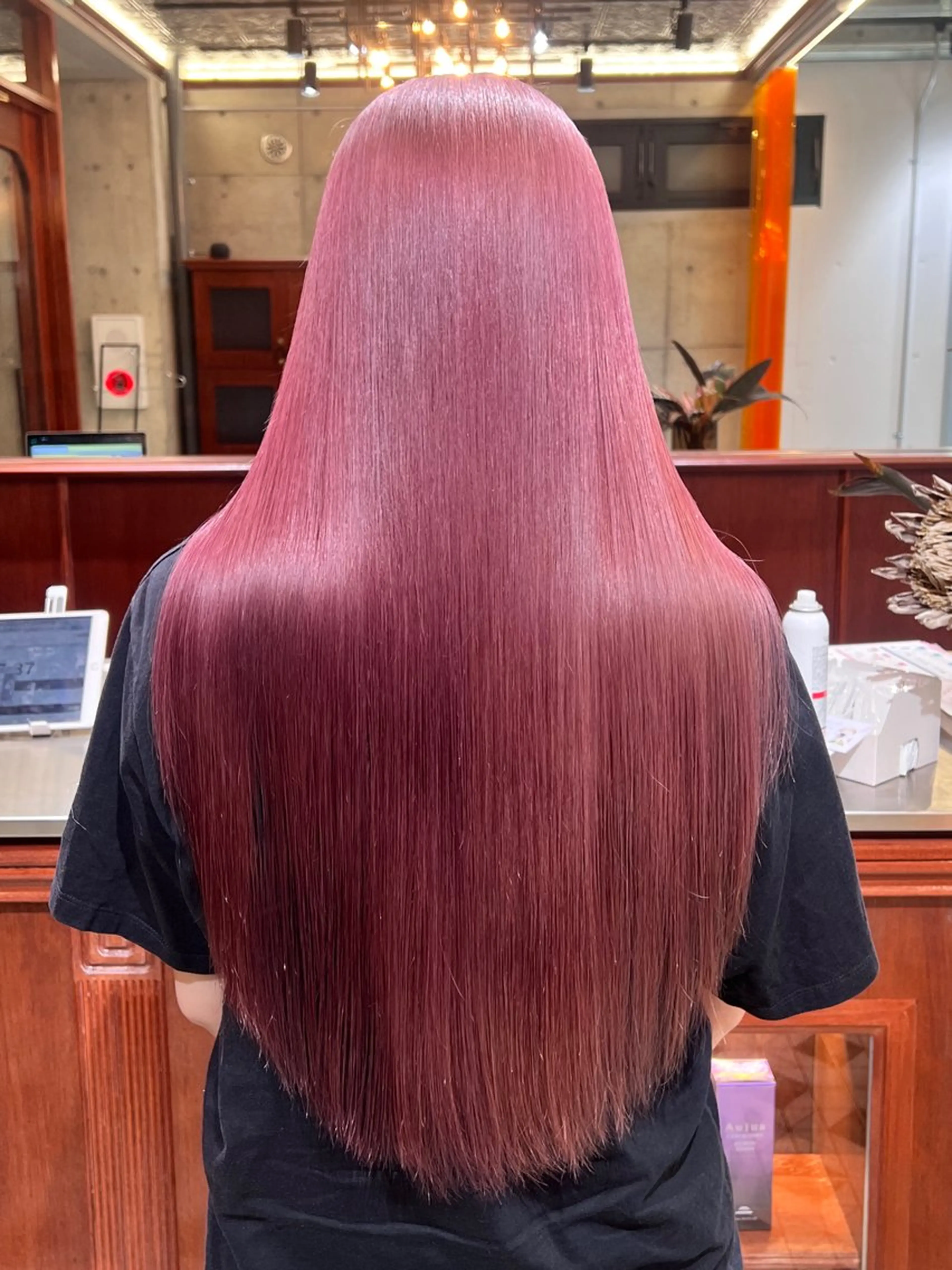 ロング カラー 近藤 詩桜のヘアスタイル