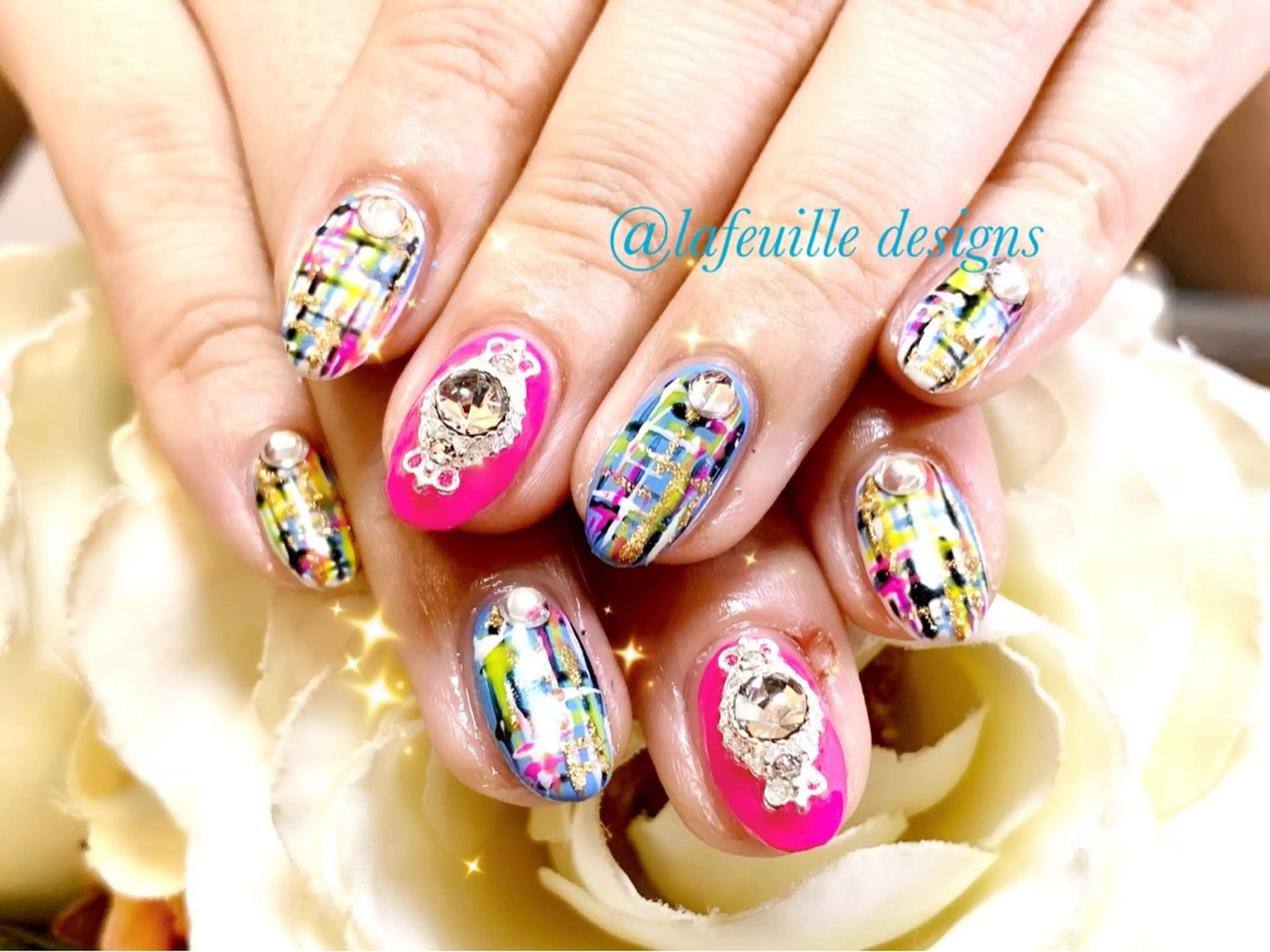 ネイル サロンドラフィーユ LAFEUILLEのネイルデザイン