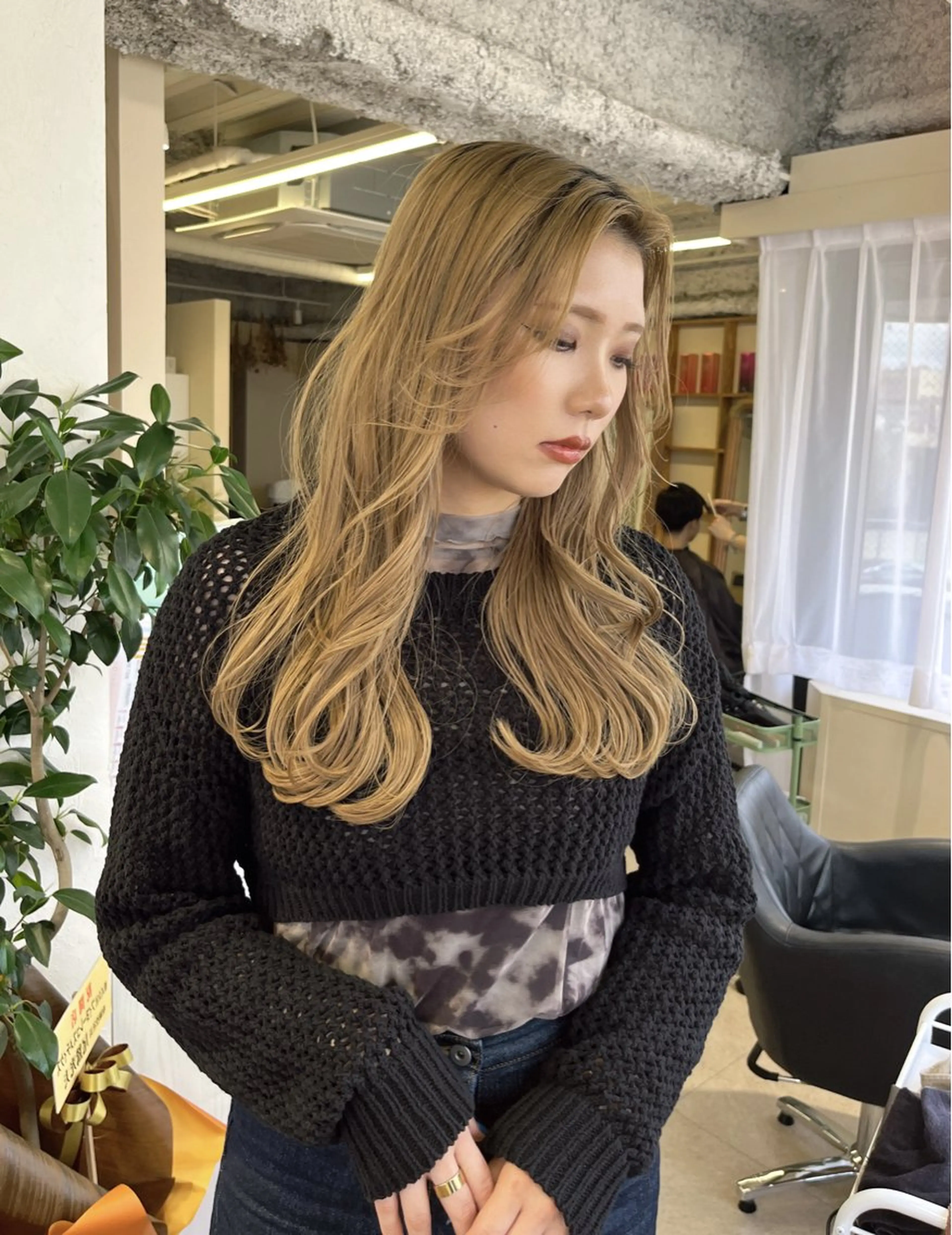 カラー 河原 楓樹のヘアスタイル