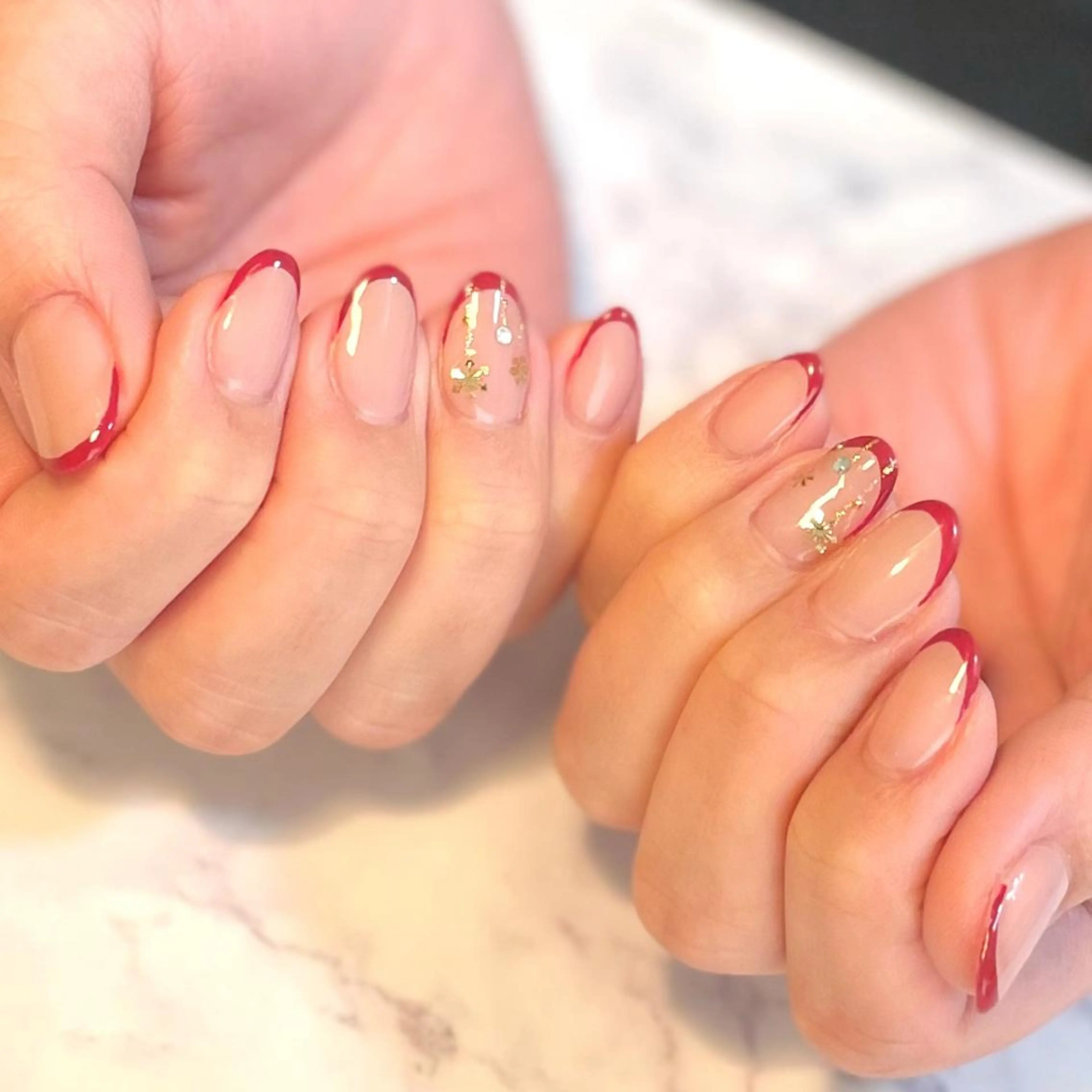 ネイル フレンチネイル KOMINE TOMOKOのネイルデザイン