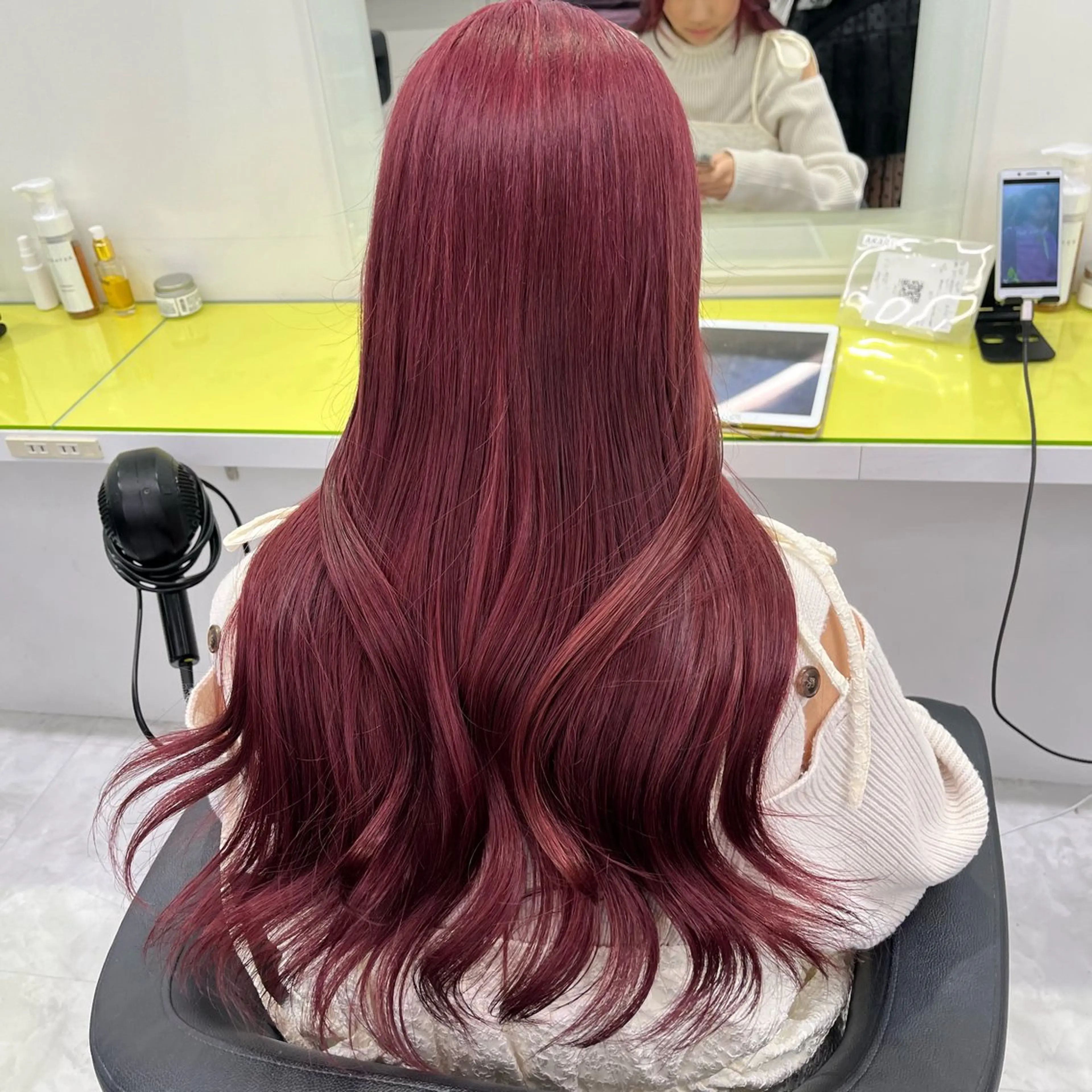カラー ヘアカラー トリートメント ヘッドスパ akari🎀🤍 ガーリーstyleのヘアスタイル