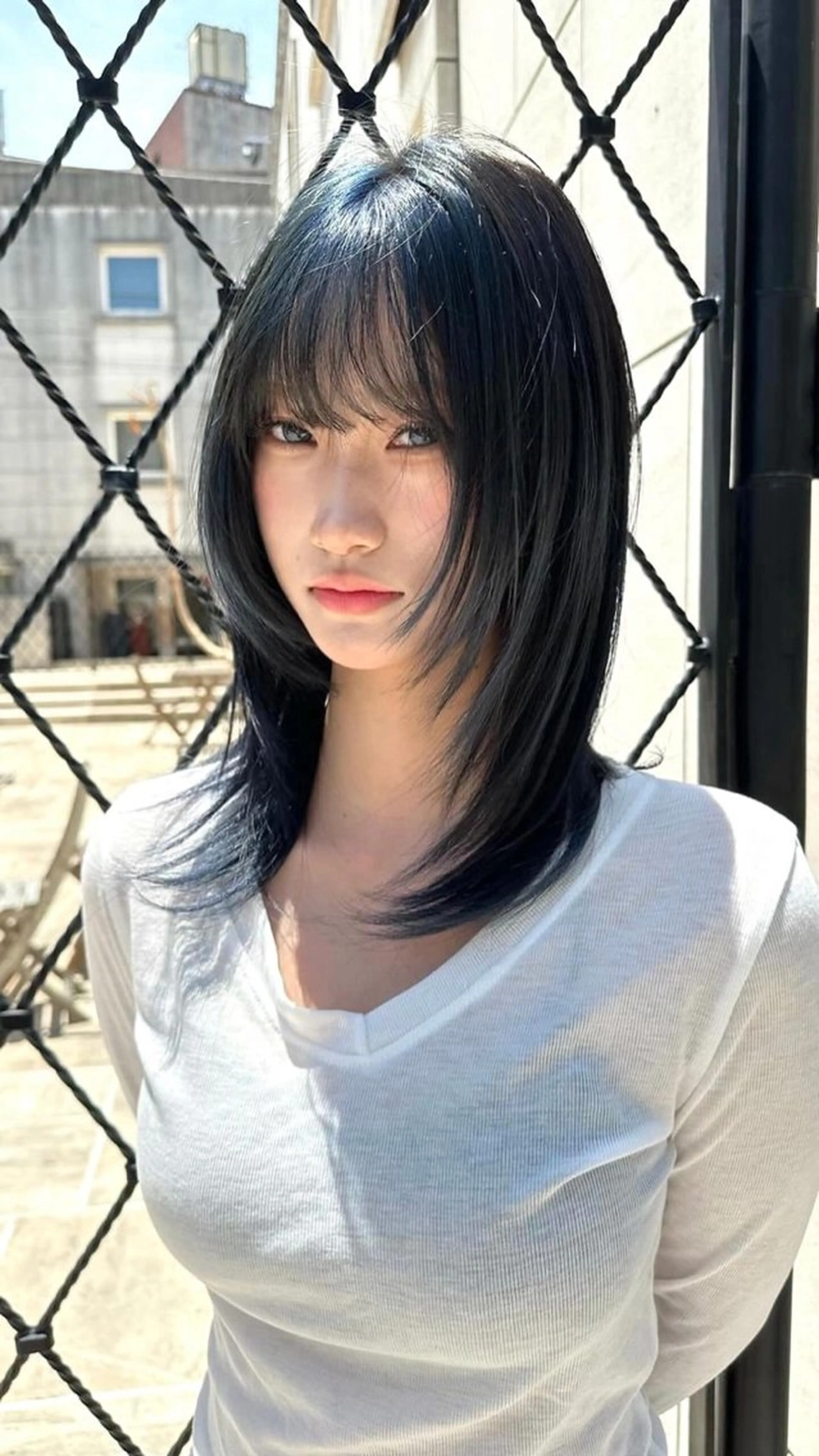 RiA/レイヤーカッ ト/ハッシュカットのヘアスタイル