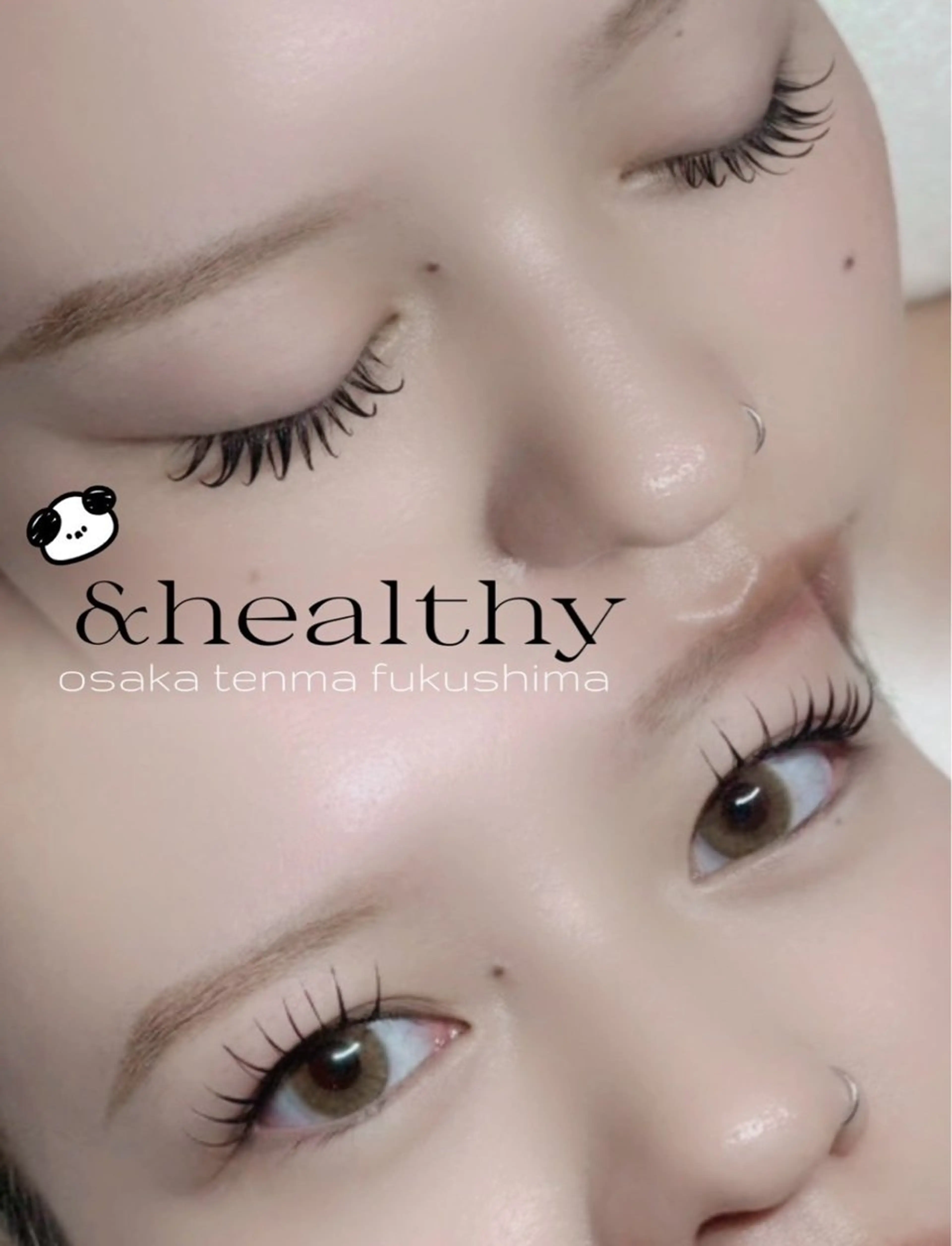 《アンドヘルシー》マツエク120本+まつ毛パーマ🌙の写真