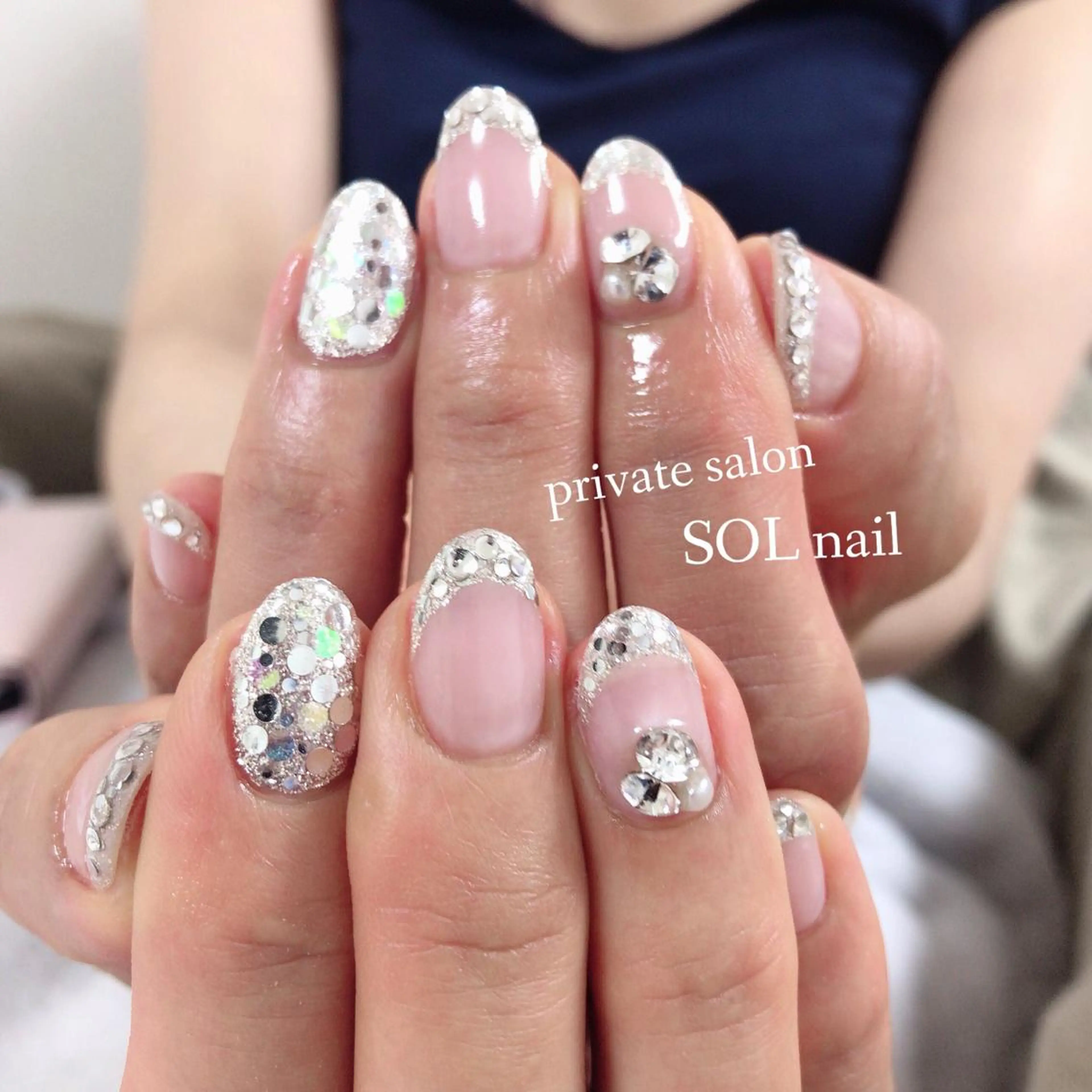 ネイル ブライダルネイル SOL NAILのネイルデザイン
