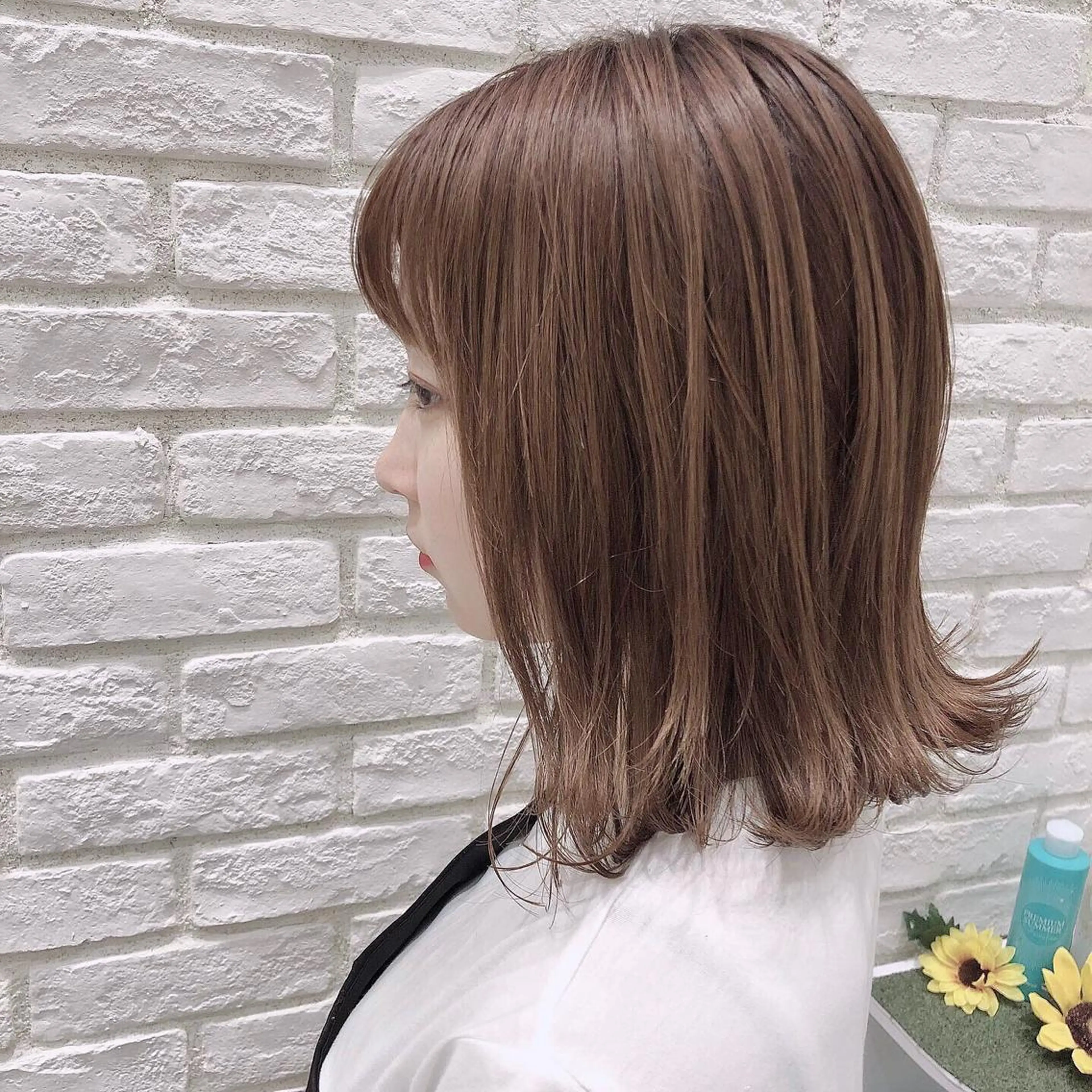 ミディアム カット ヘアカラー トリートメント 🤍美髪改善職人🤍 高橋　臣介 店長のヘアスタイル