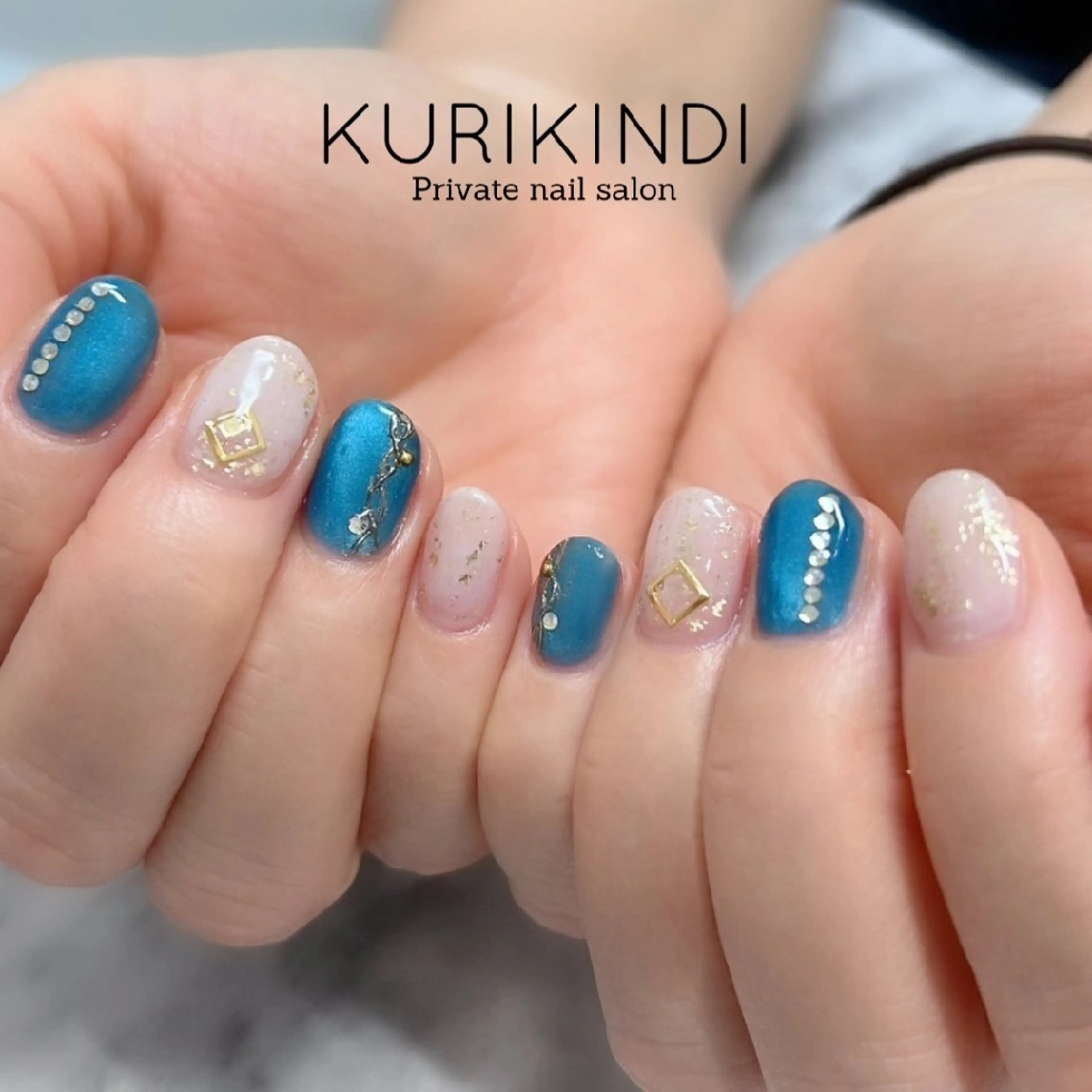 ネイル ジェルネイル ハンドネイル ネイルサロン KURIKINDIのネイルデザイン