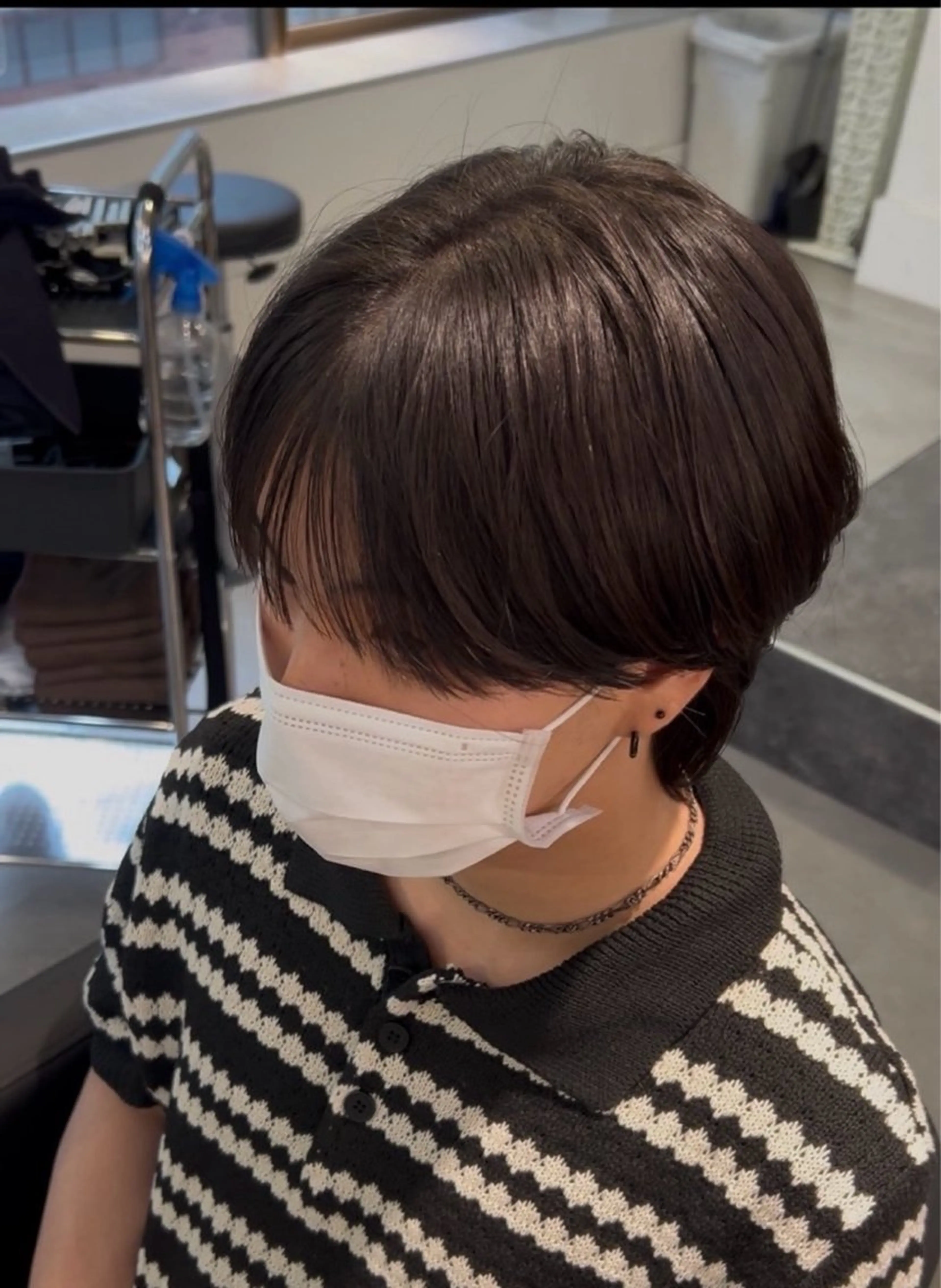 メンズ メンズ韓国風 マッシュ シースルーマッシュ SHO  EXCIA 西北メンズサロン✂️のヘアスタイル