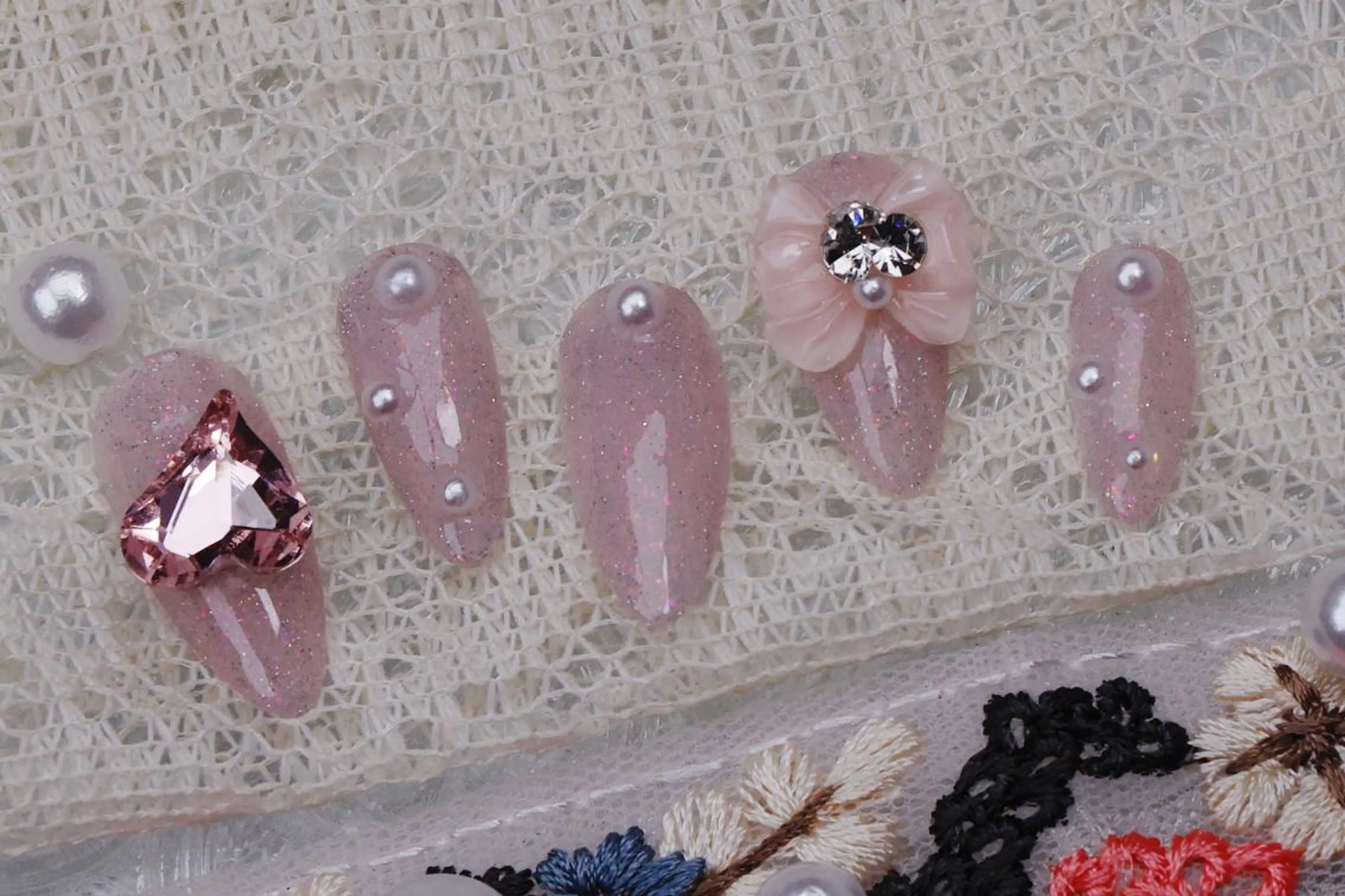 ネイル ハロウィン ロングネイル マグネットネイル スカルプネイル ネイルチップ MSSugar Nailのネイルデザイン